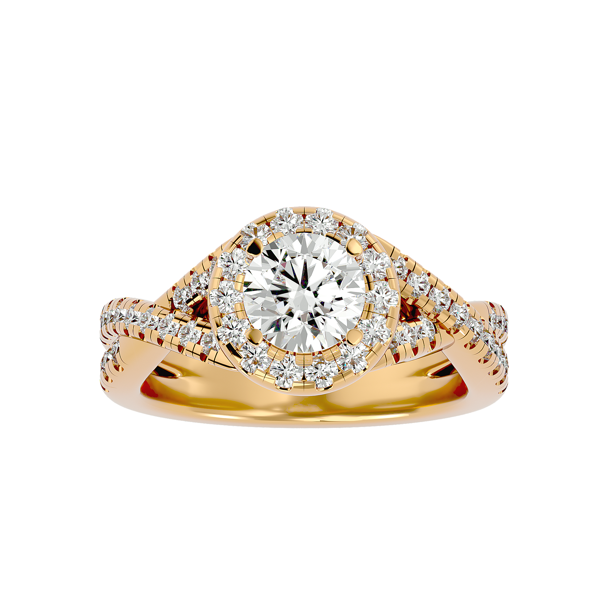 Janessa Diamond Halo Ring