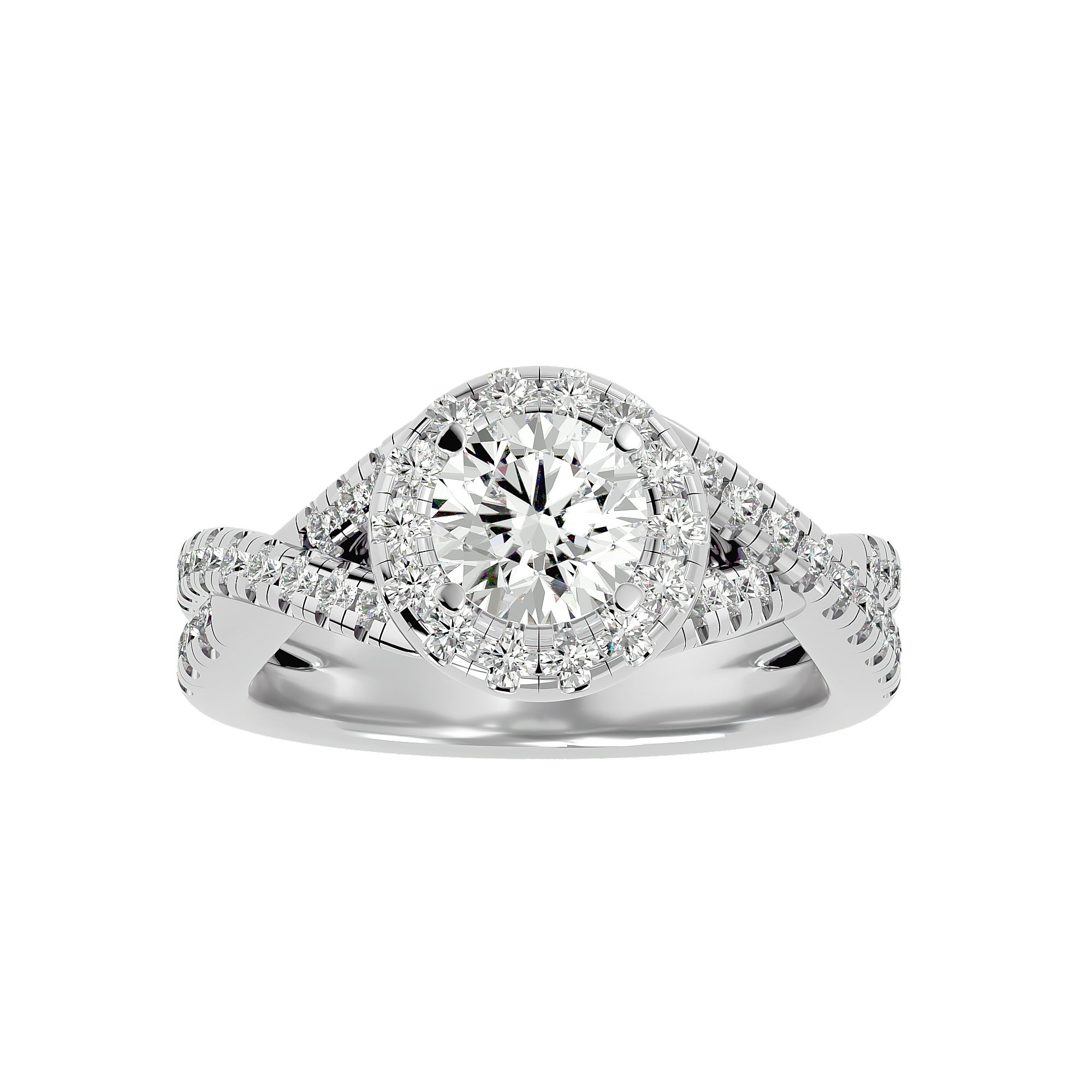 Janessa Diamond Halo Ring