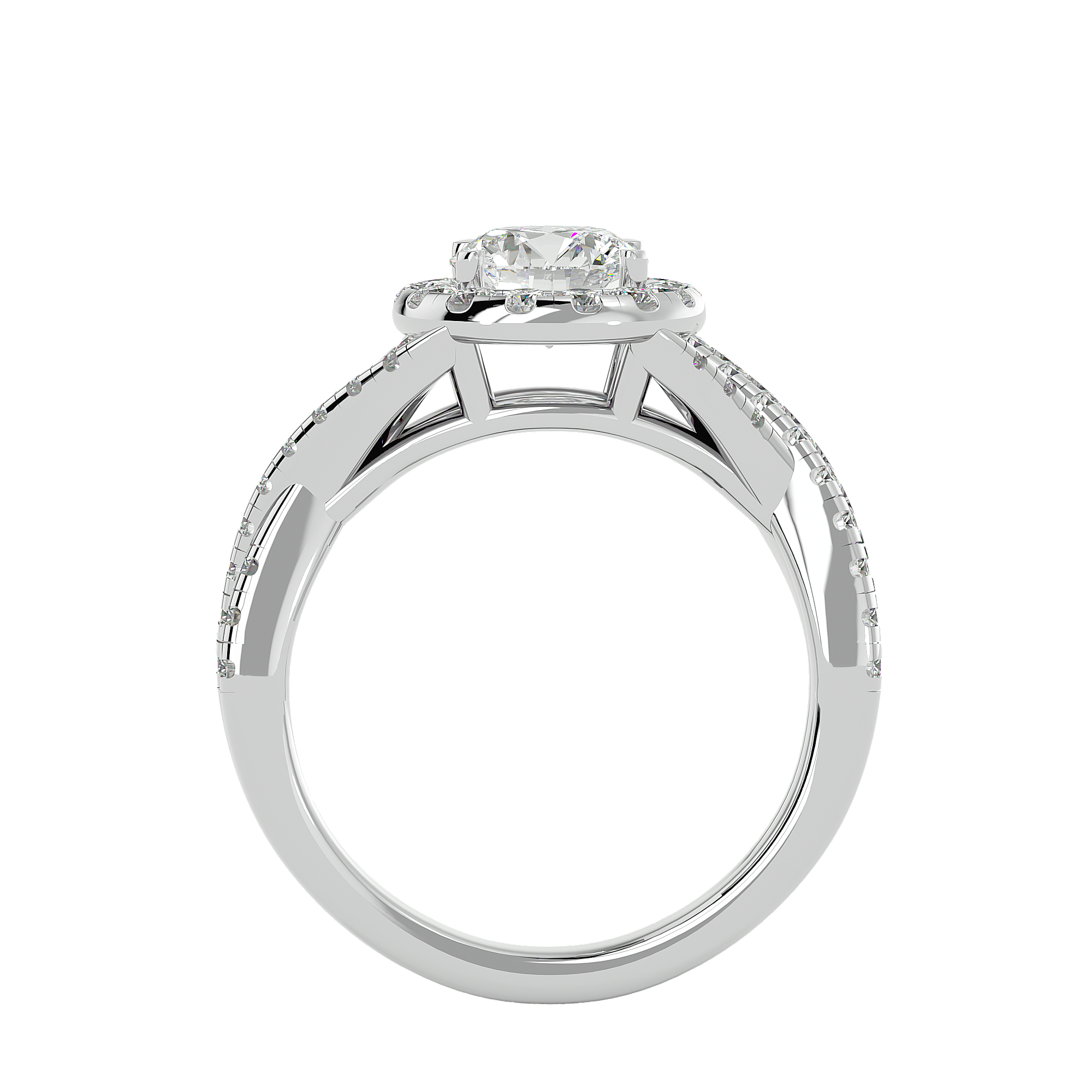 Janessa Diamond Halo Ring