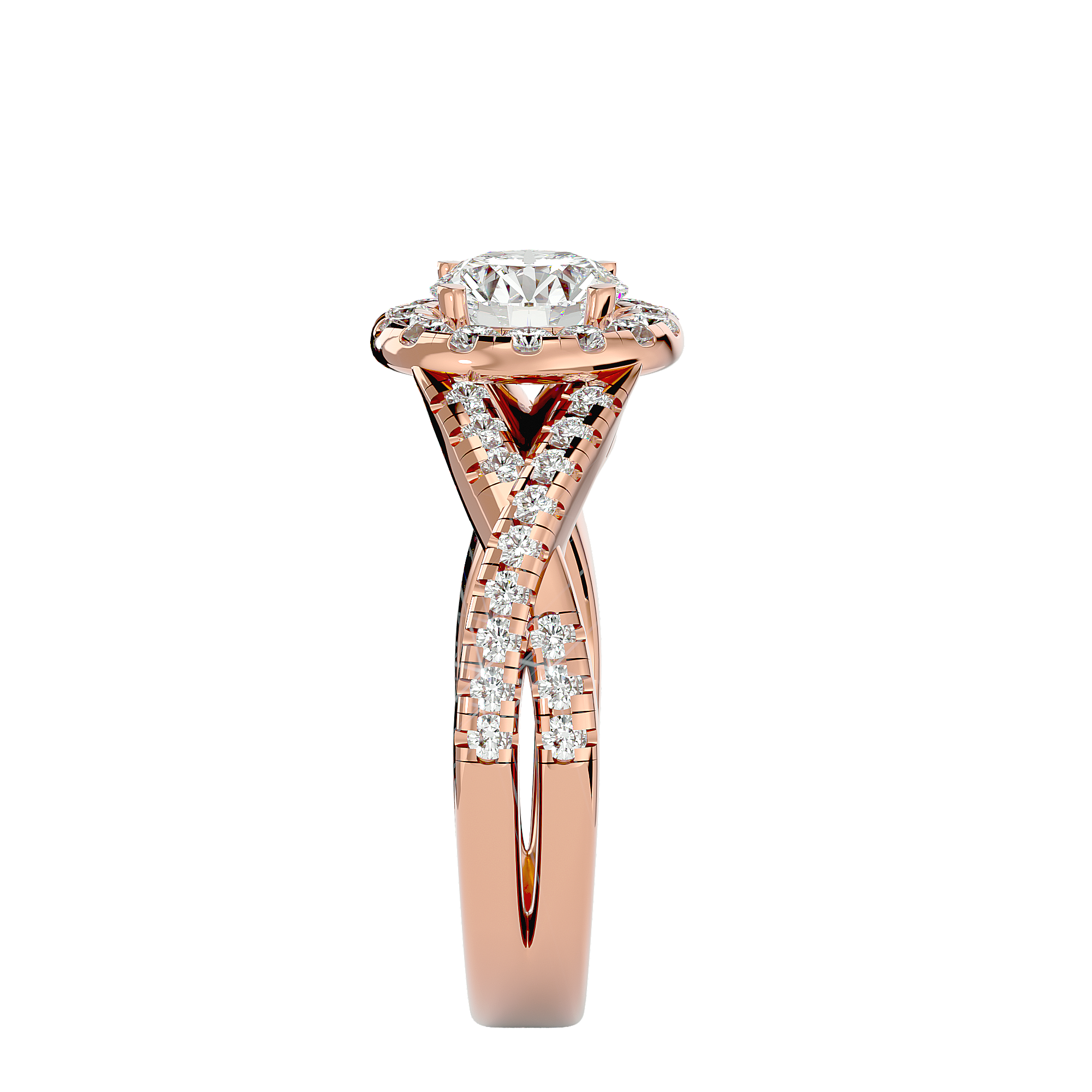 Janessa Diamond Halo Ring