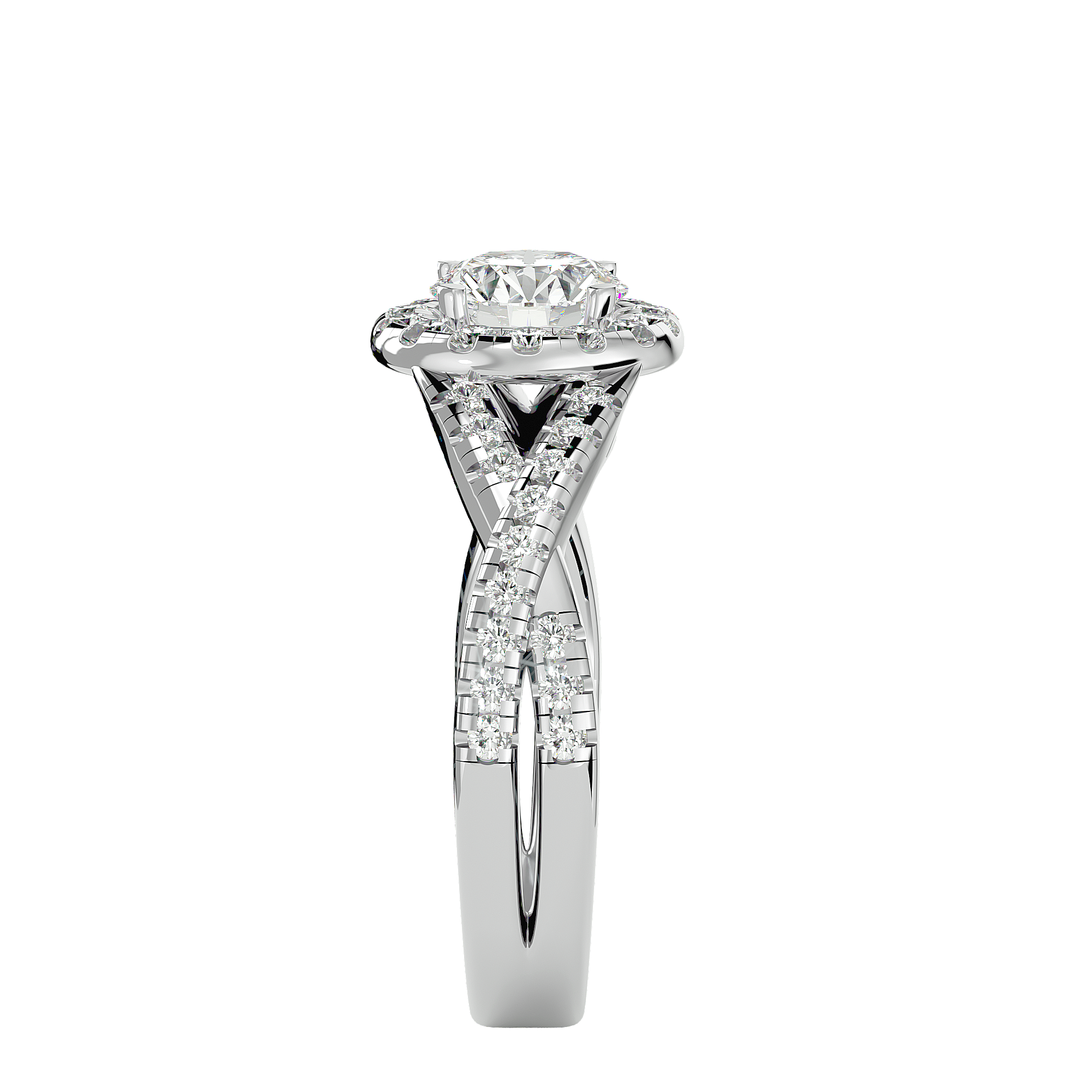 Janessa Diamond Halo Ring