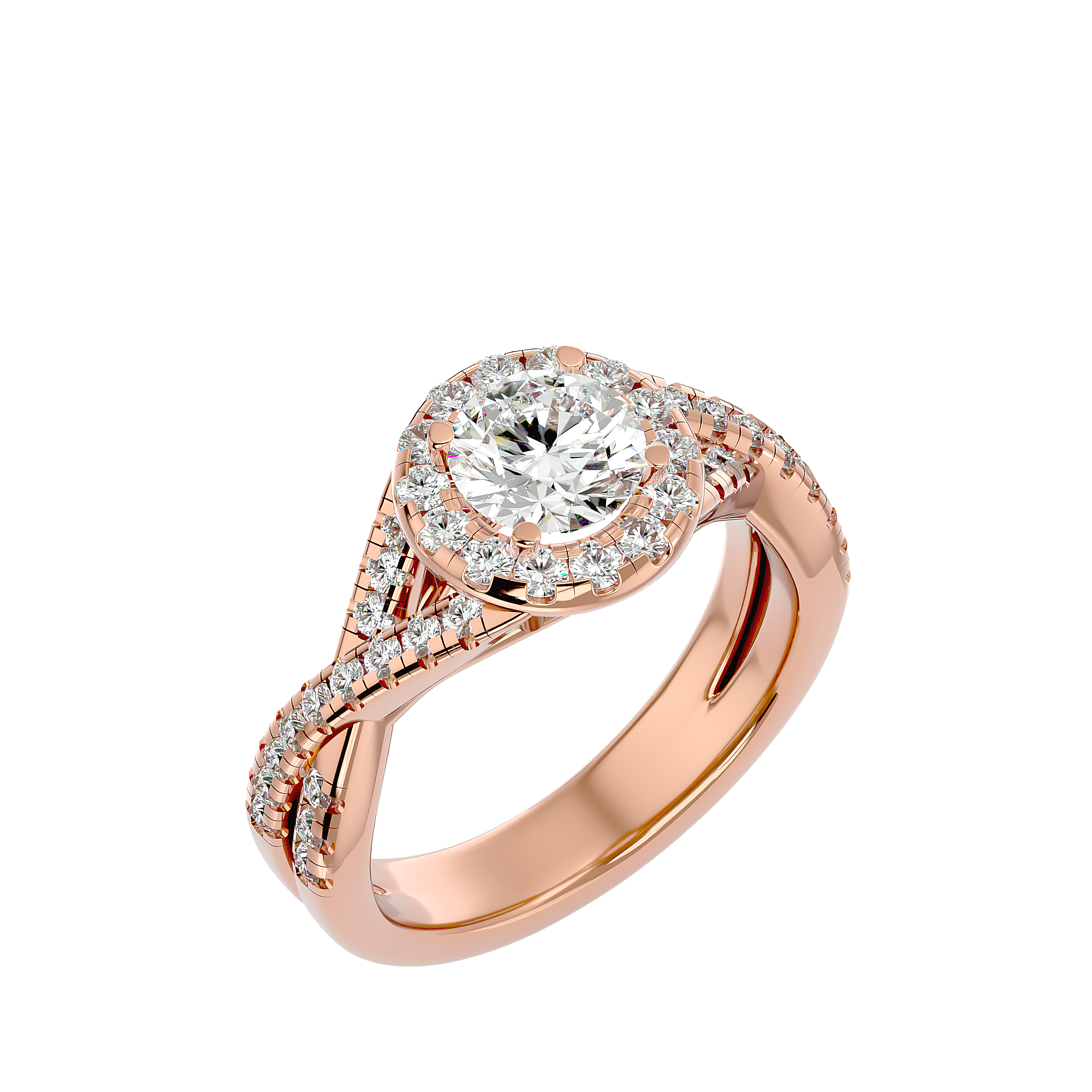 Janessa Diamond Halo Ring