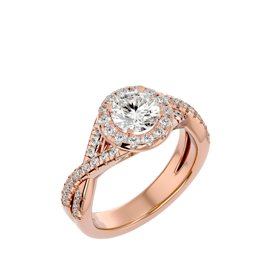 Janessa Diamond Halo Ring