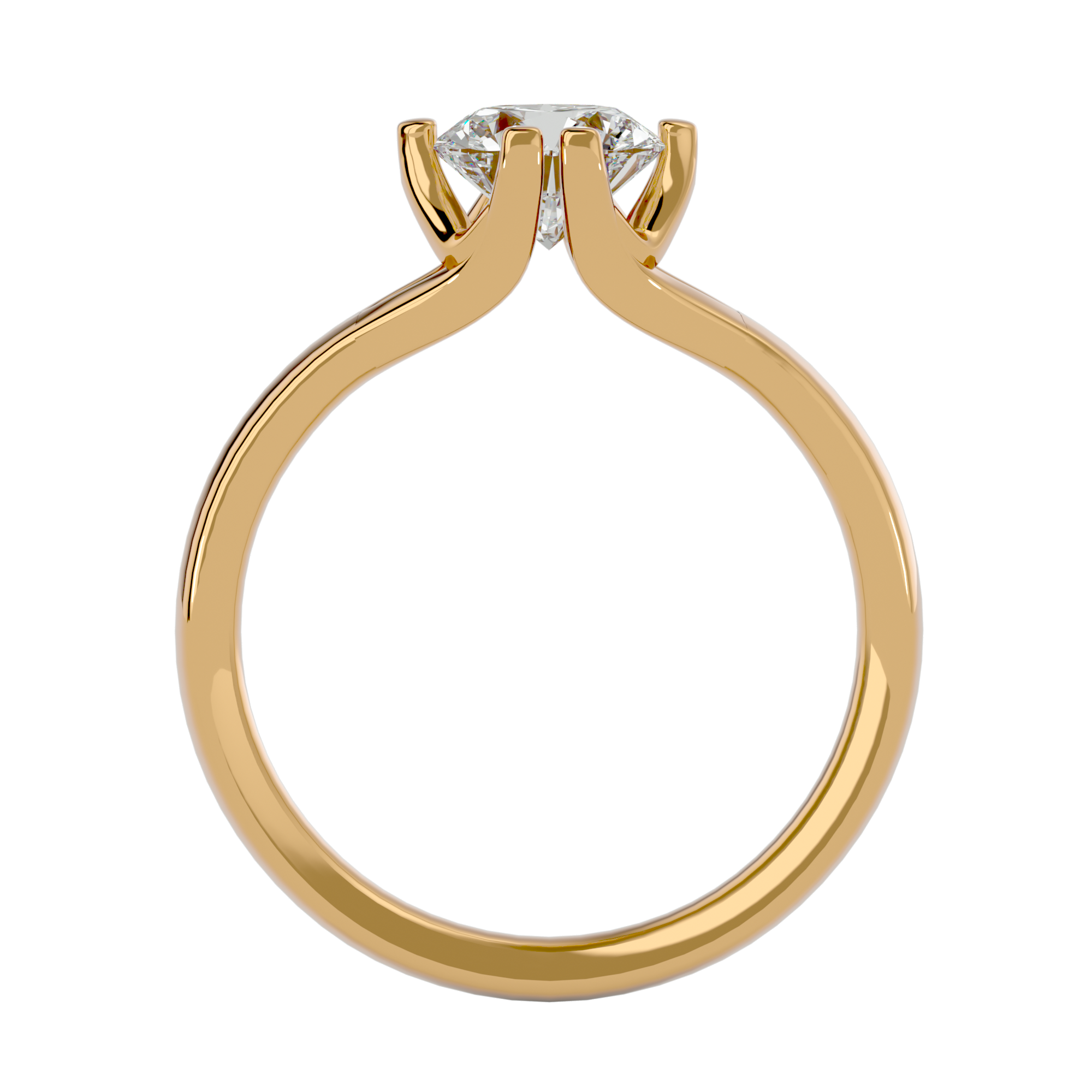 Cassie Single Solitaire Ring