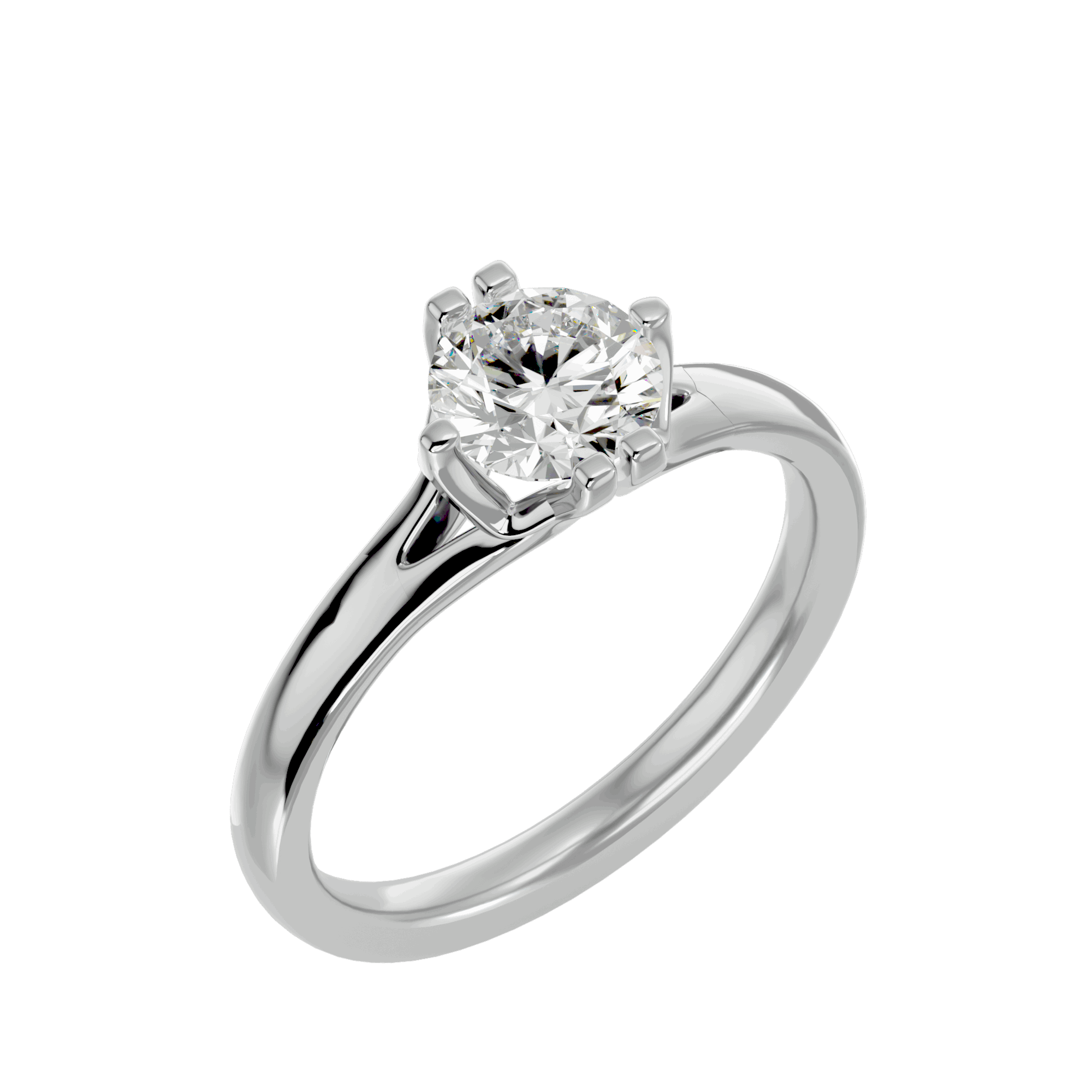 Cassie Single Solitaire Ring