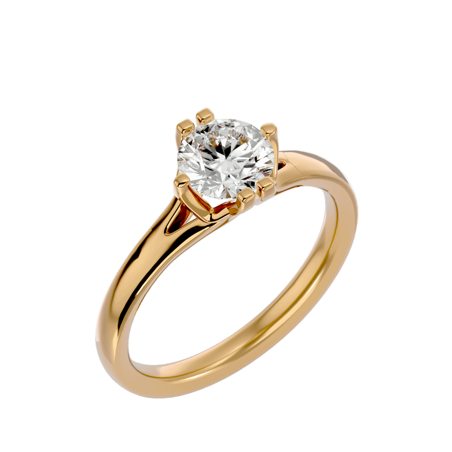 Cassie Single Solitaire Ring