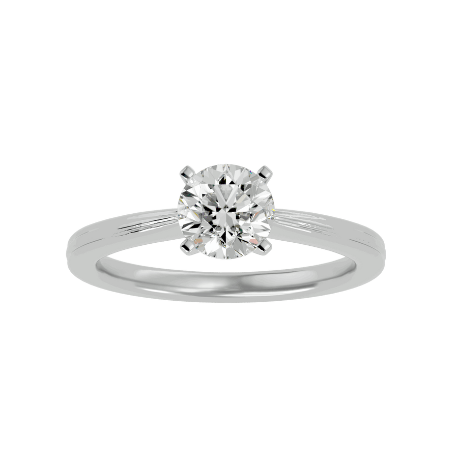 Lily Single Solitaire Ring