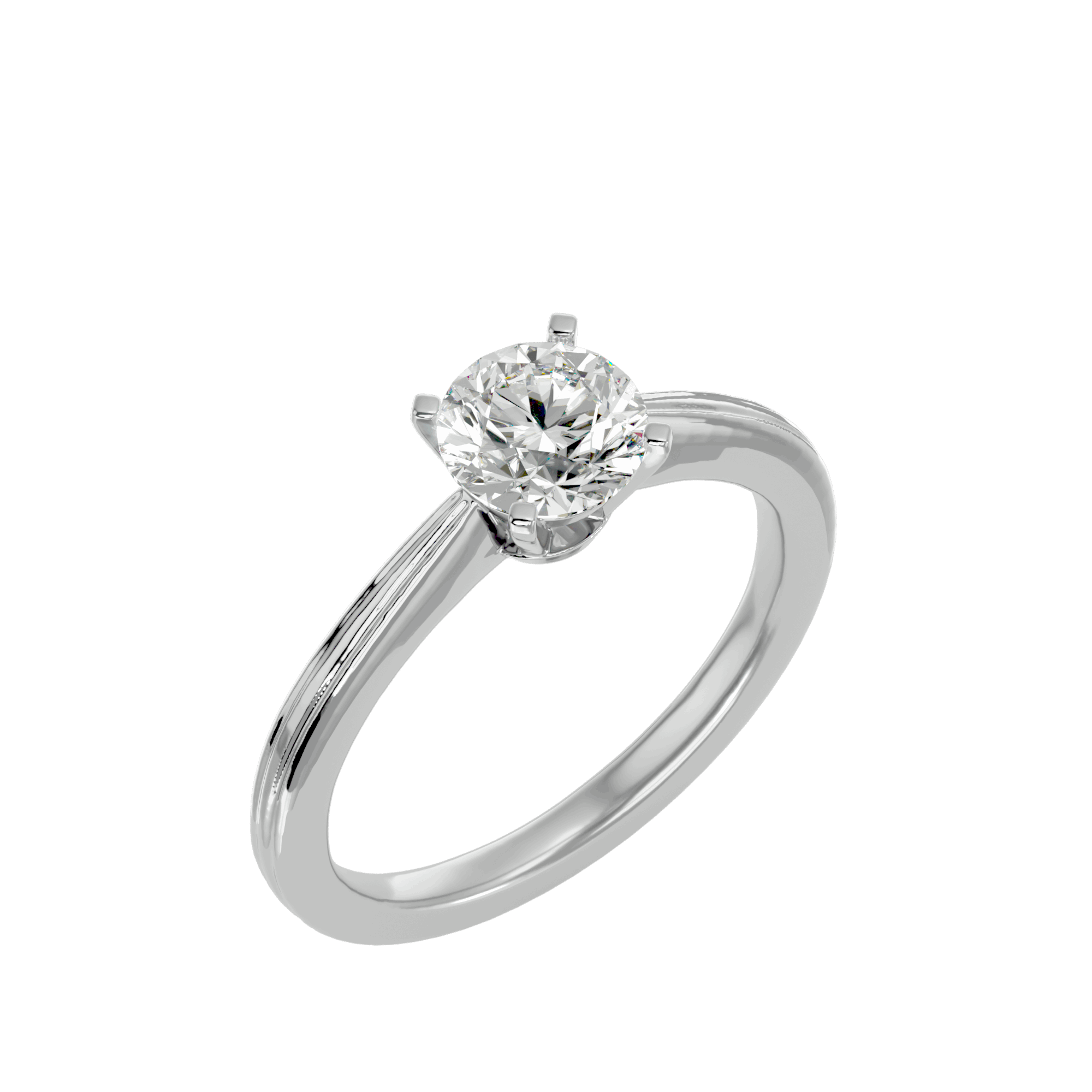 Lily Single Solitaire Ring