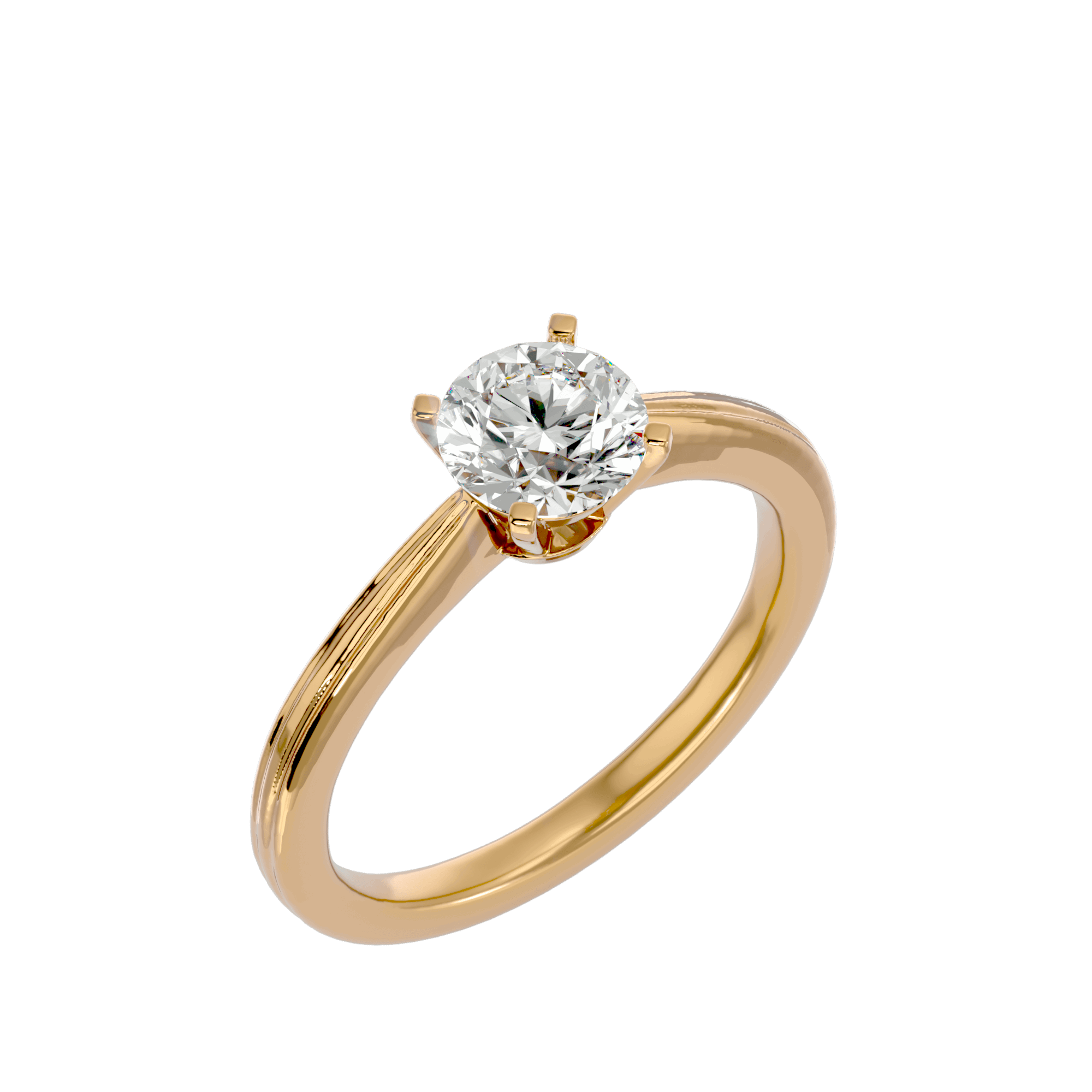 Lily Single Solitaire Ring