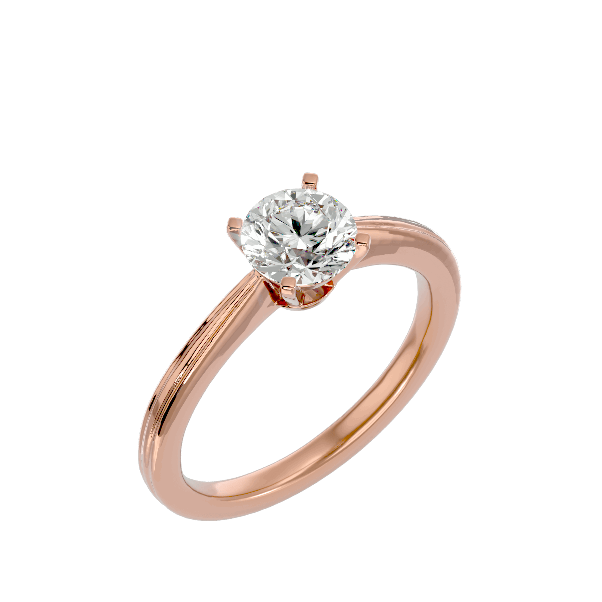 Lily Single Solitaire Ring