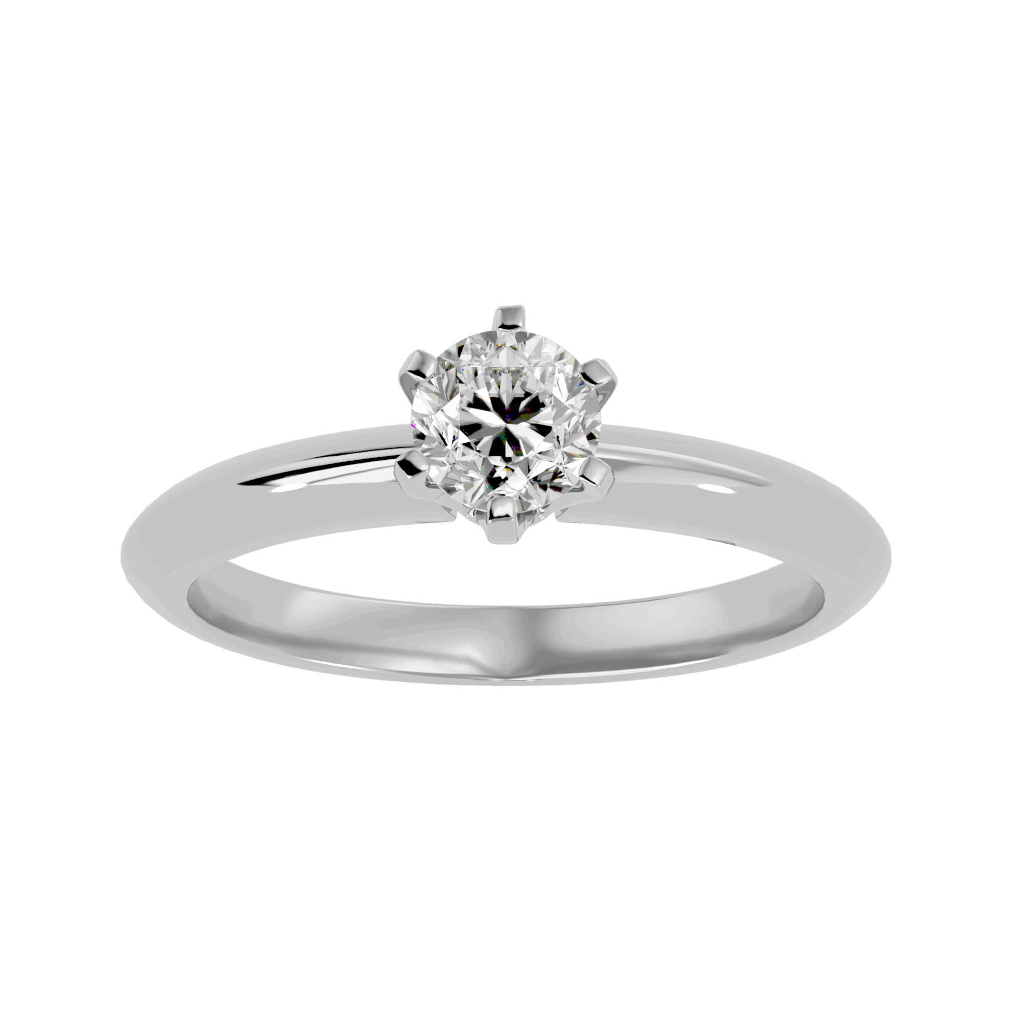 Ariel Single Solitaire Ring