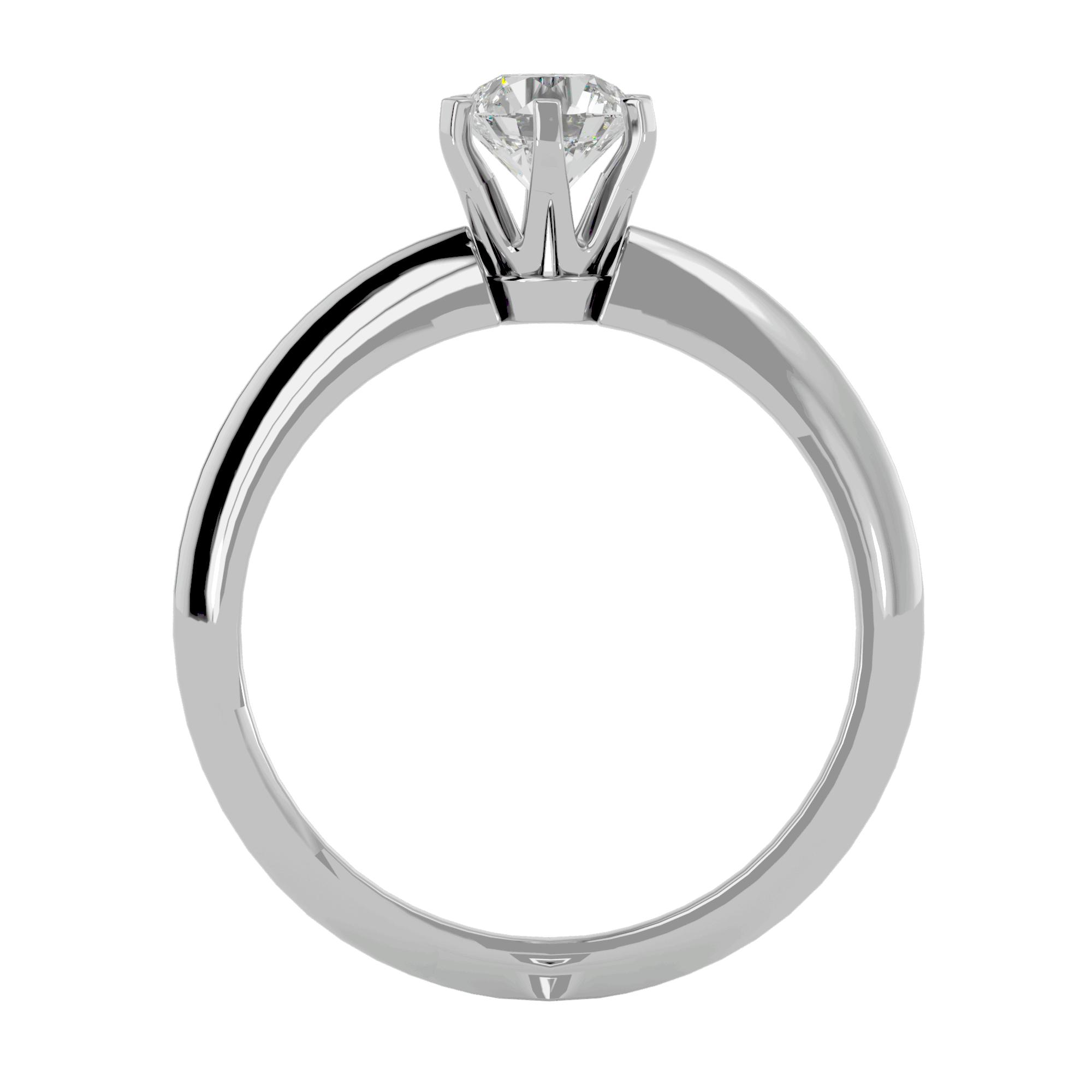 Ariel Single Solitaire Ring