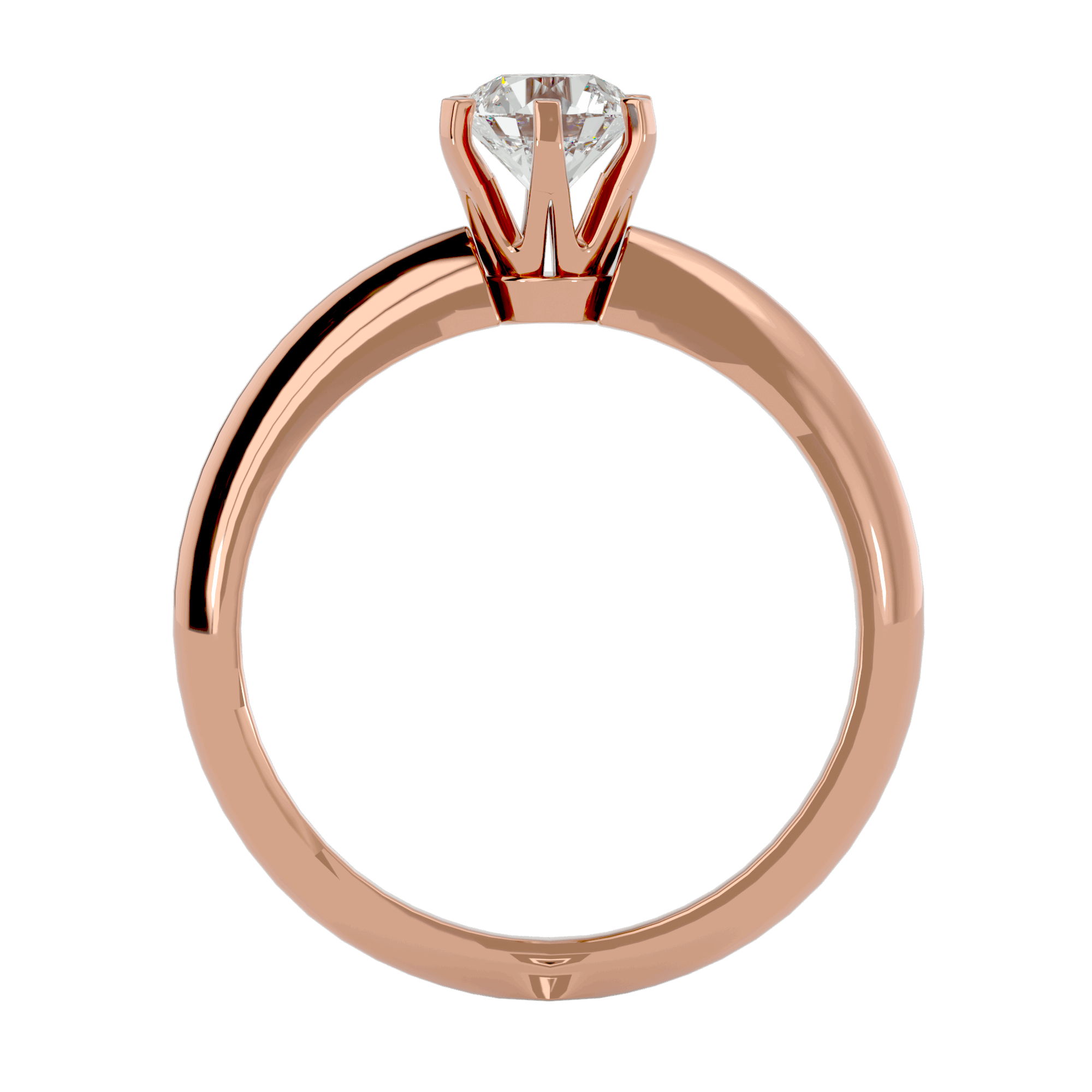 Ariel Single Solitaire Ring