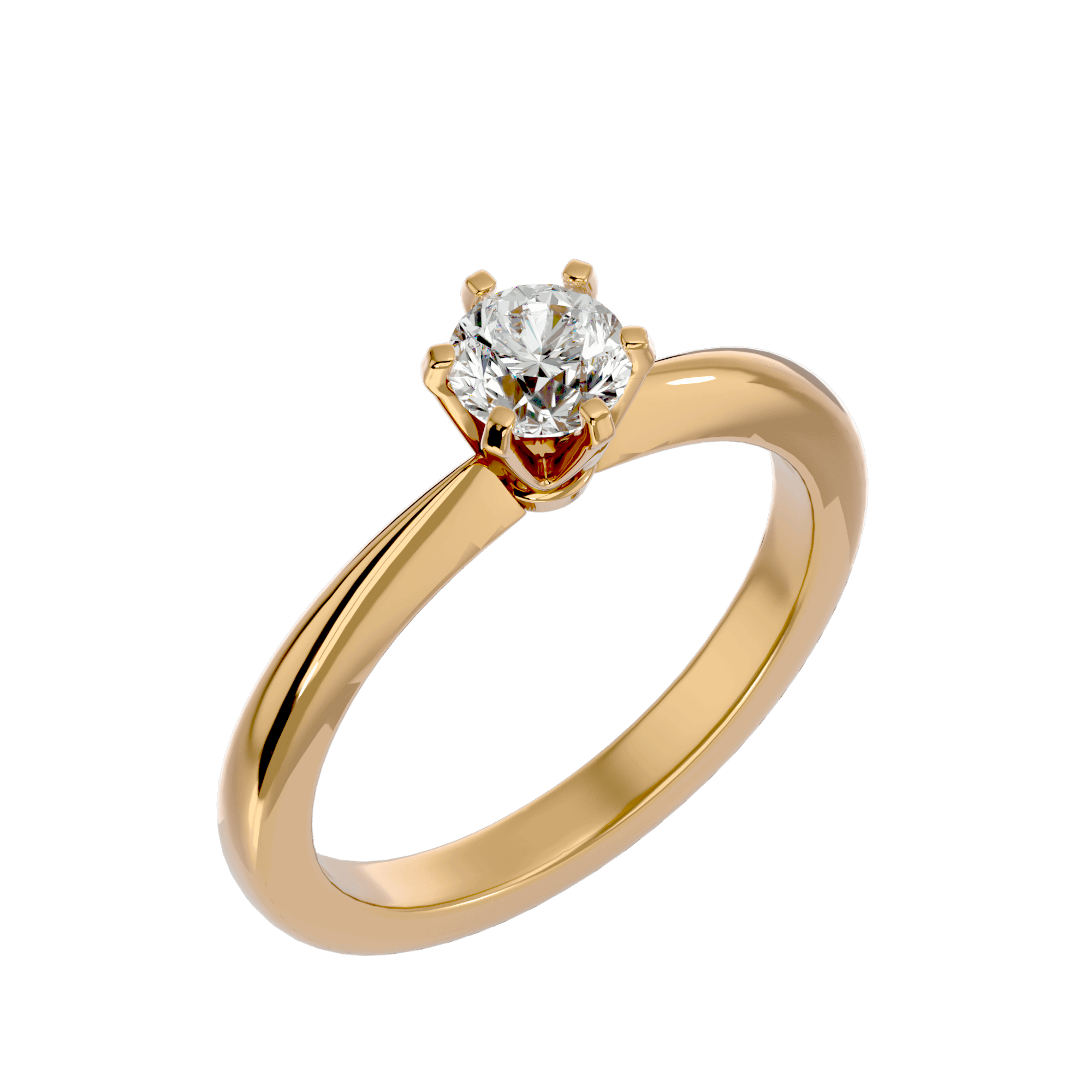 Gaia Single Solitaire Ring