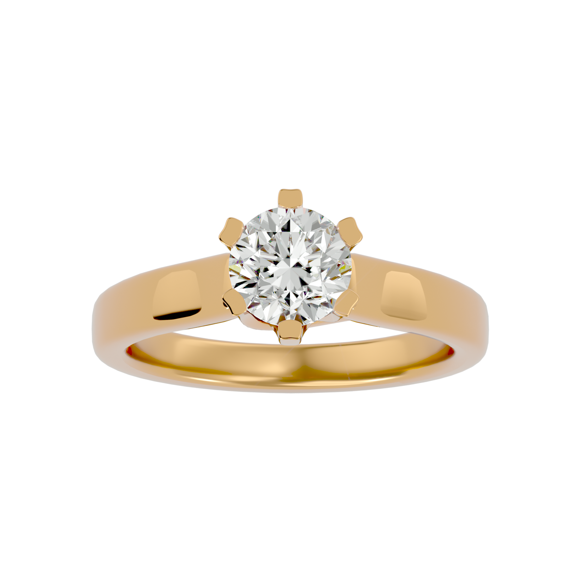 Leah Single Solitaire Ring