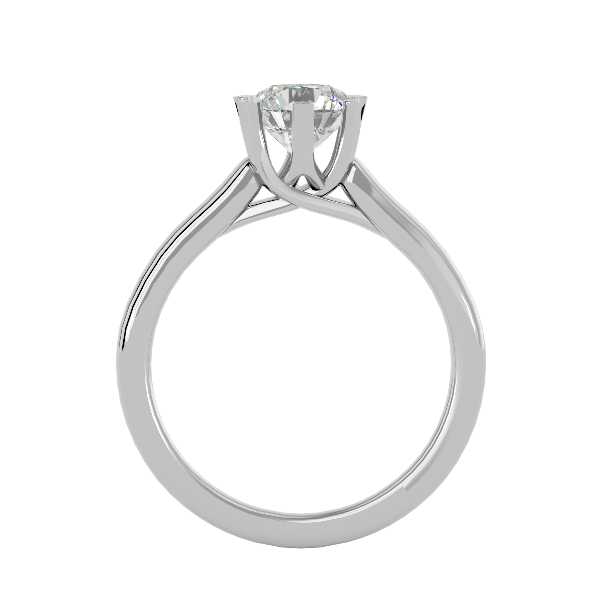 Leah Single Solitaire Ring