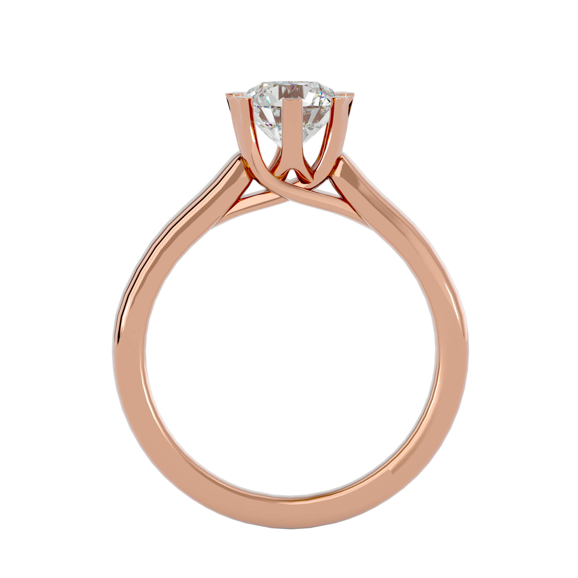 Leah Single Solitaire Ring