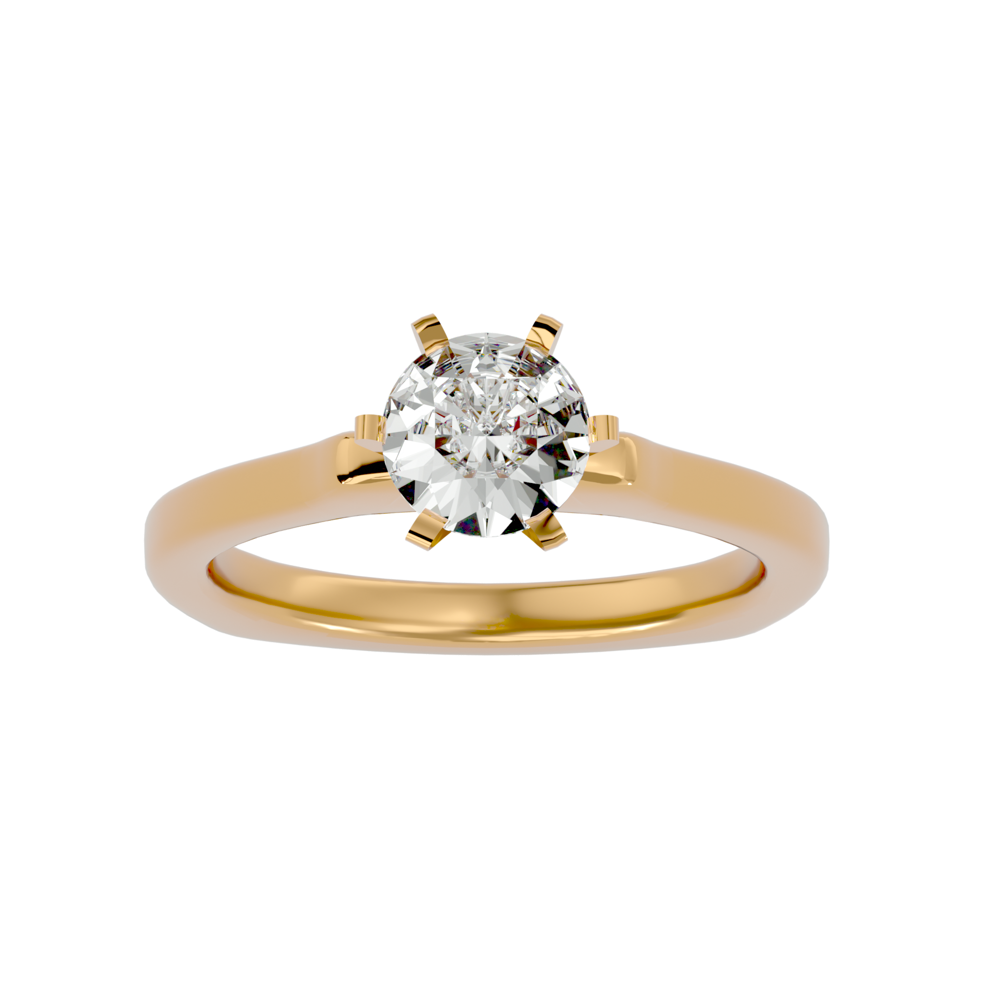 Irene Single Solitaire Ring