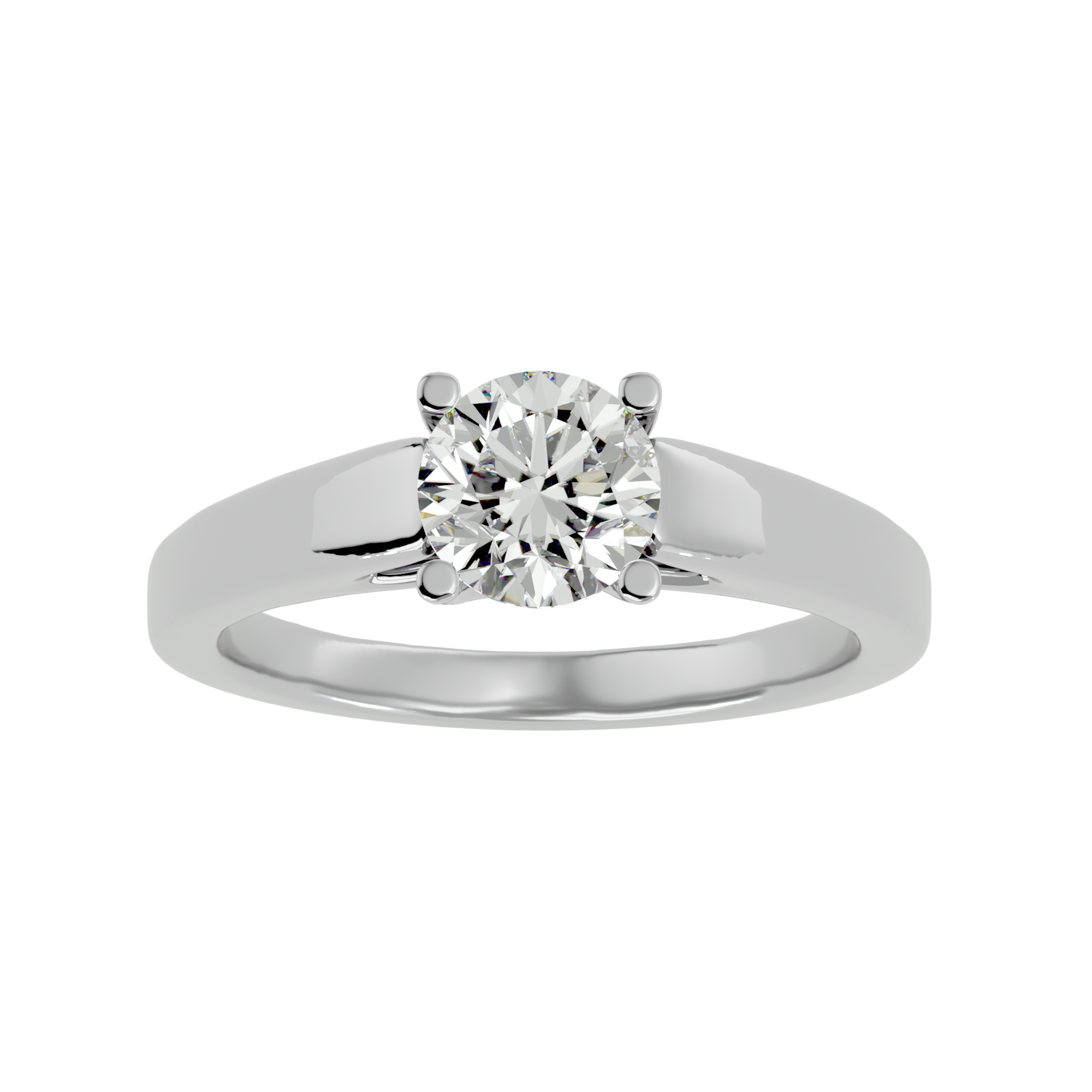 Anastasia Single Solitaire Ring