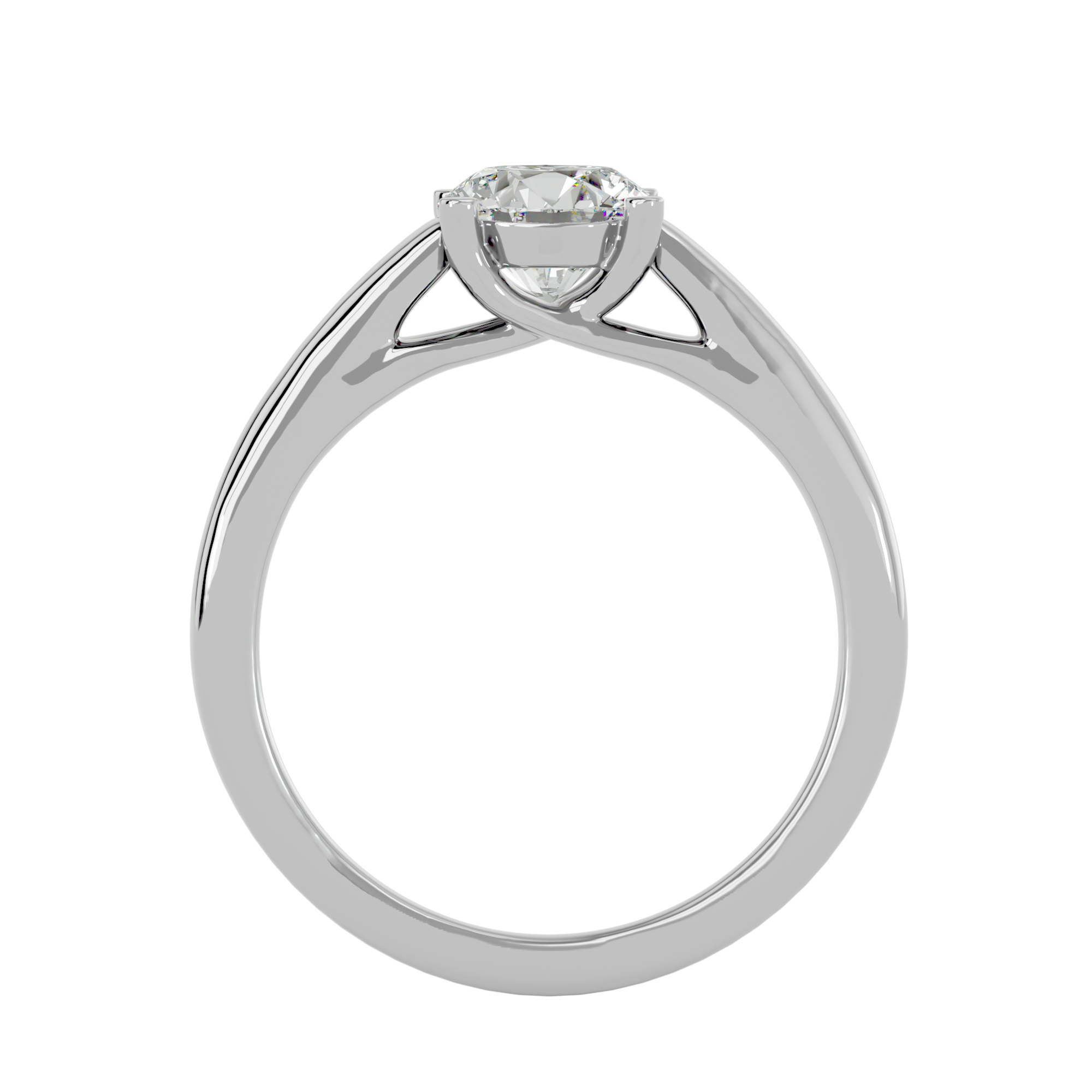 Anastasia Single Solitaire Ring