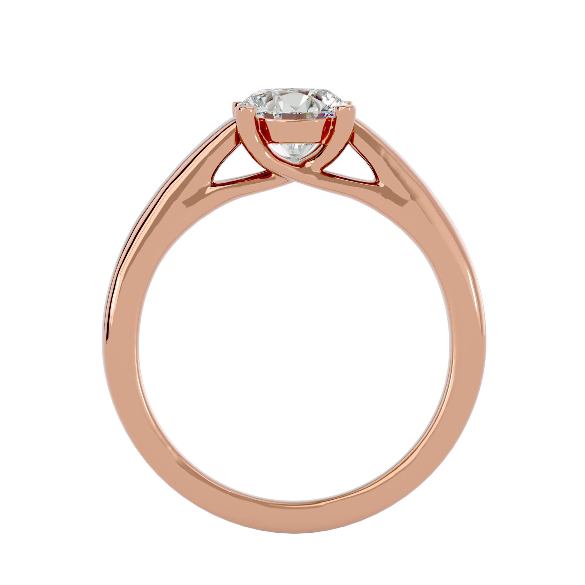 Anastasia Single Solitaire Ring