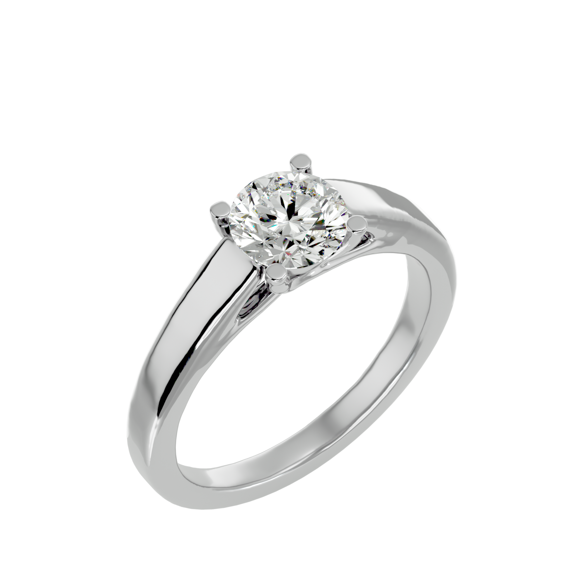 Anastasia Single Solitaire Ring