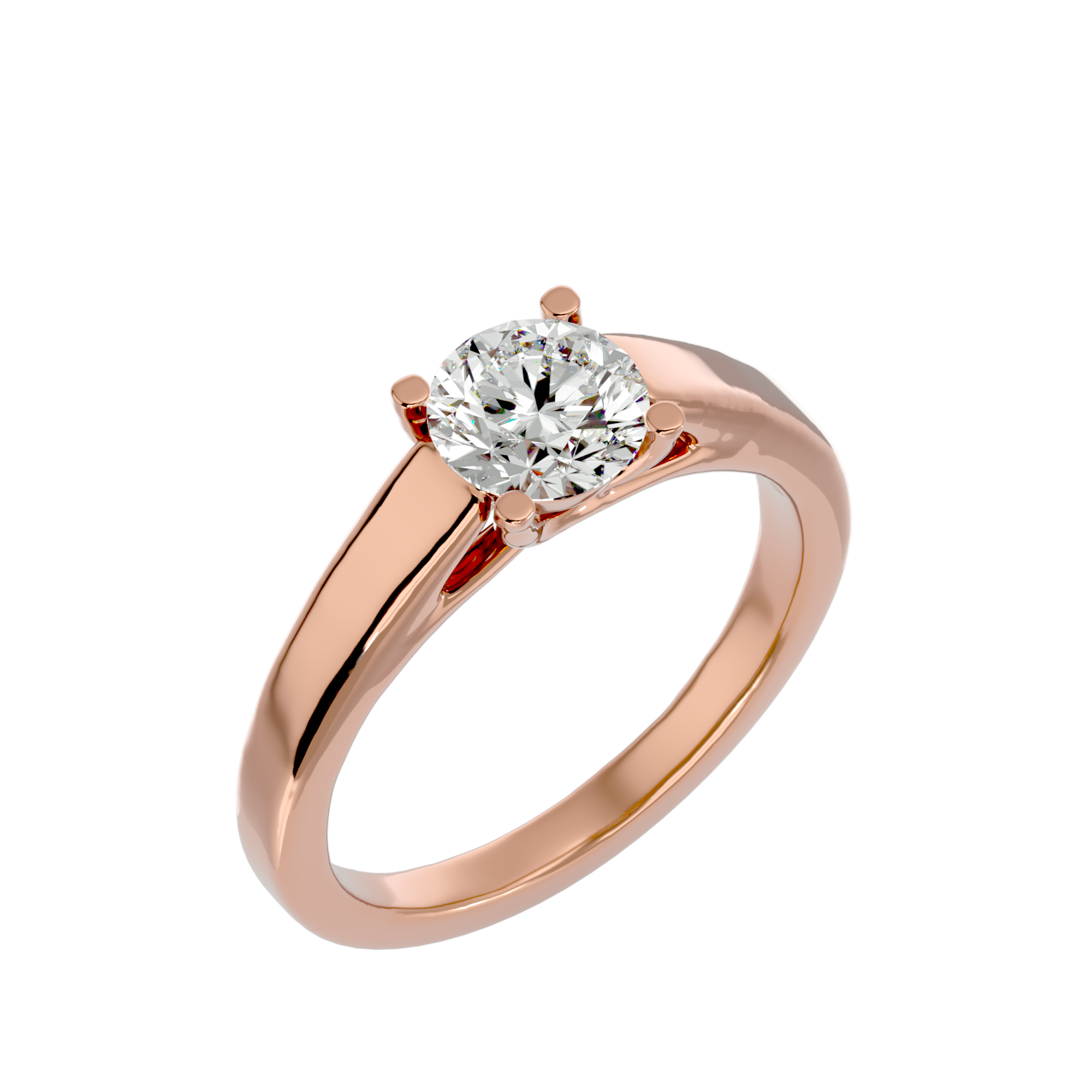 Anastasia Single Solitaire Ring