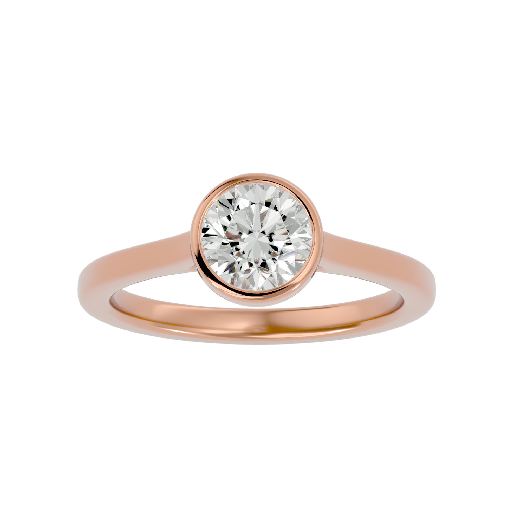 Aster Single Solitaire Ring