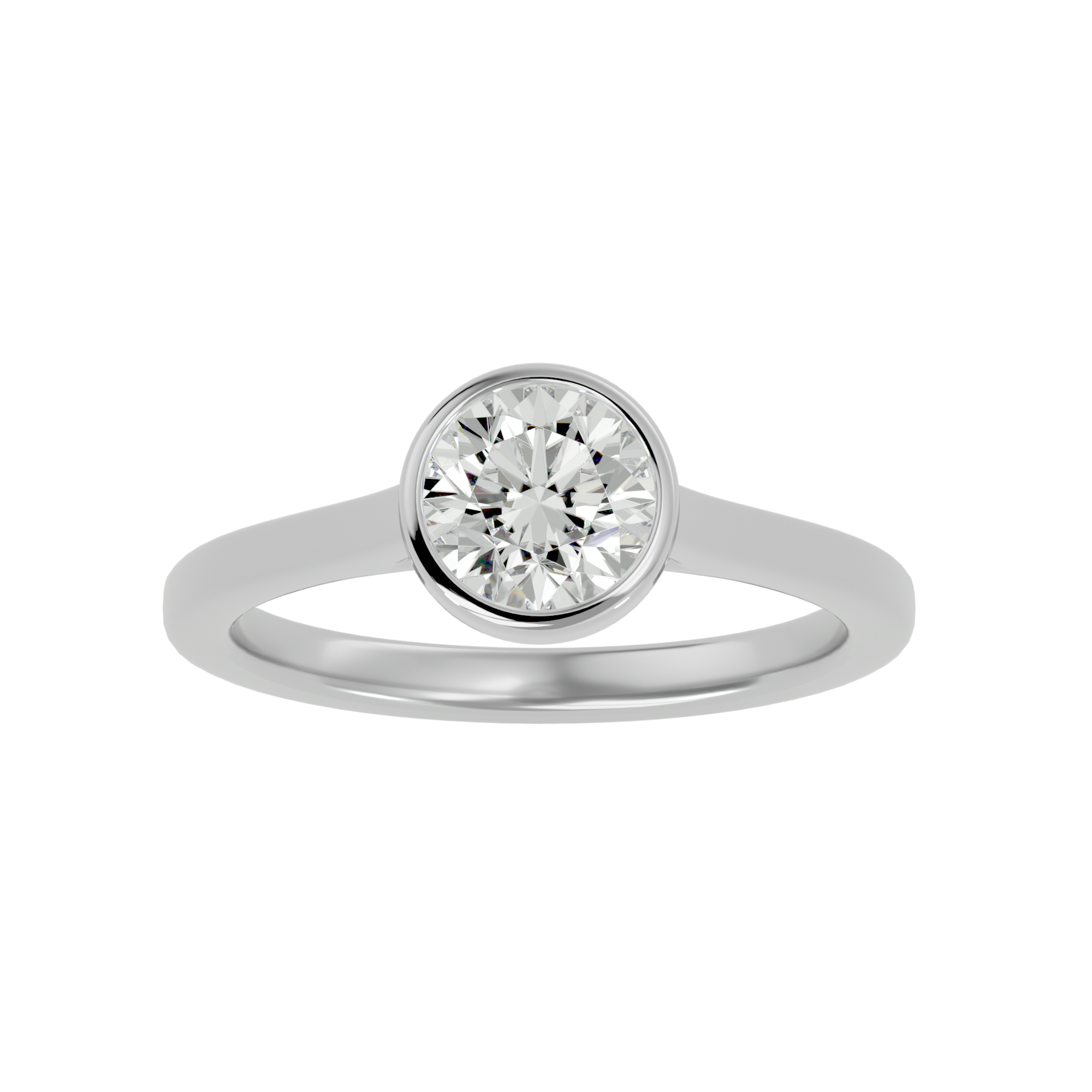 Aster Single Solitaire Ring