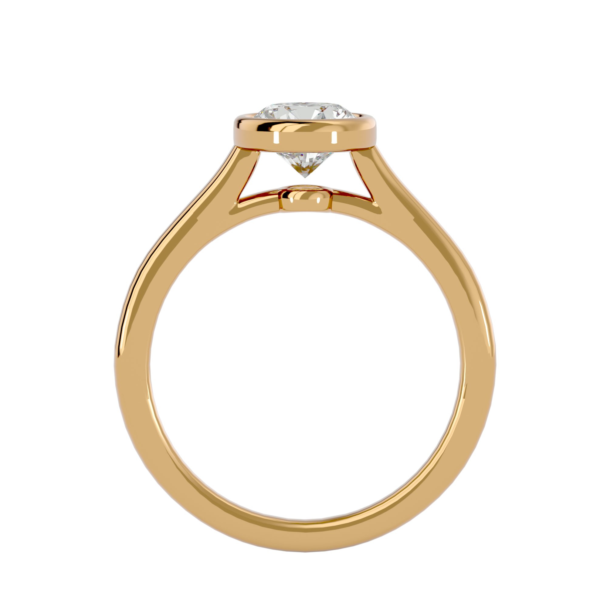 Aster Single Solitaire Ring