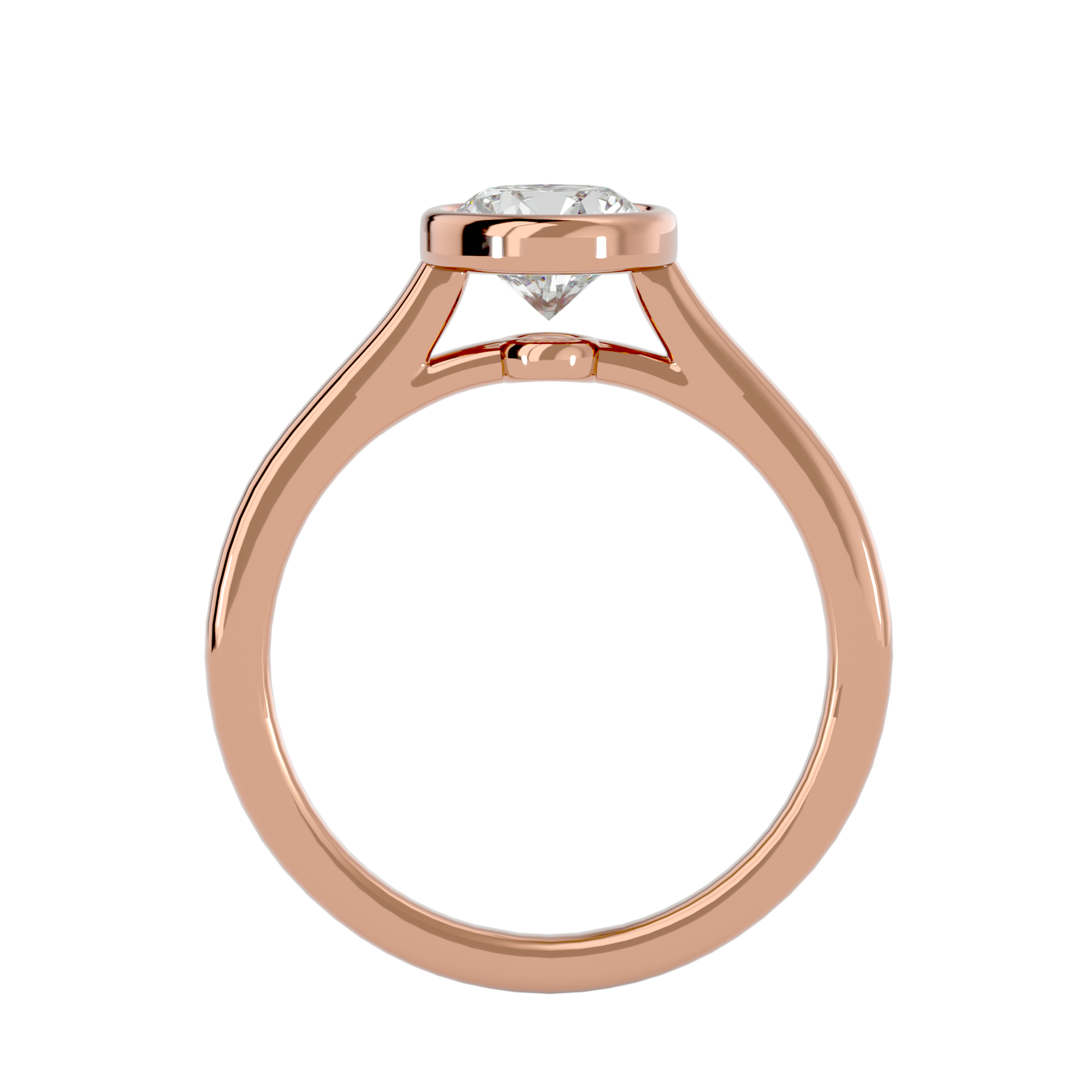 Aster Single Solitaire Ring