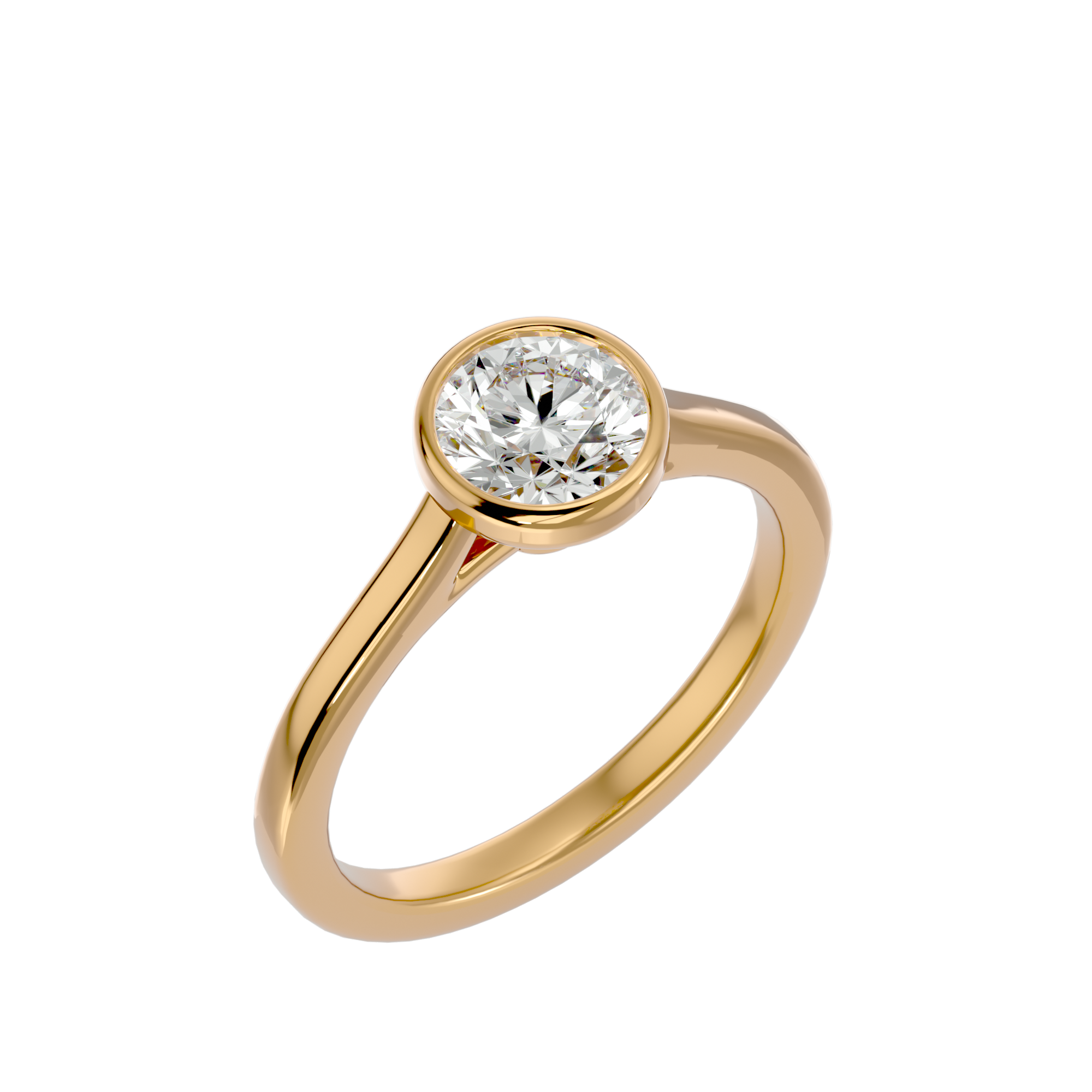 Aster Single Solitaire Ring