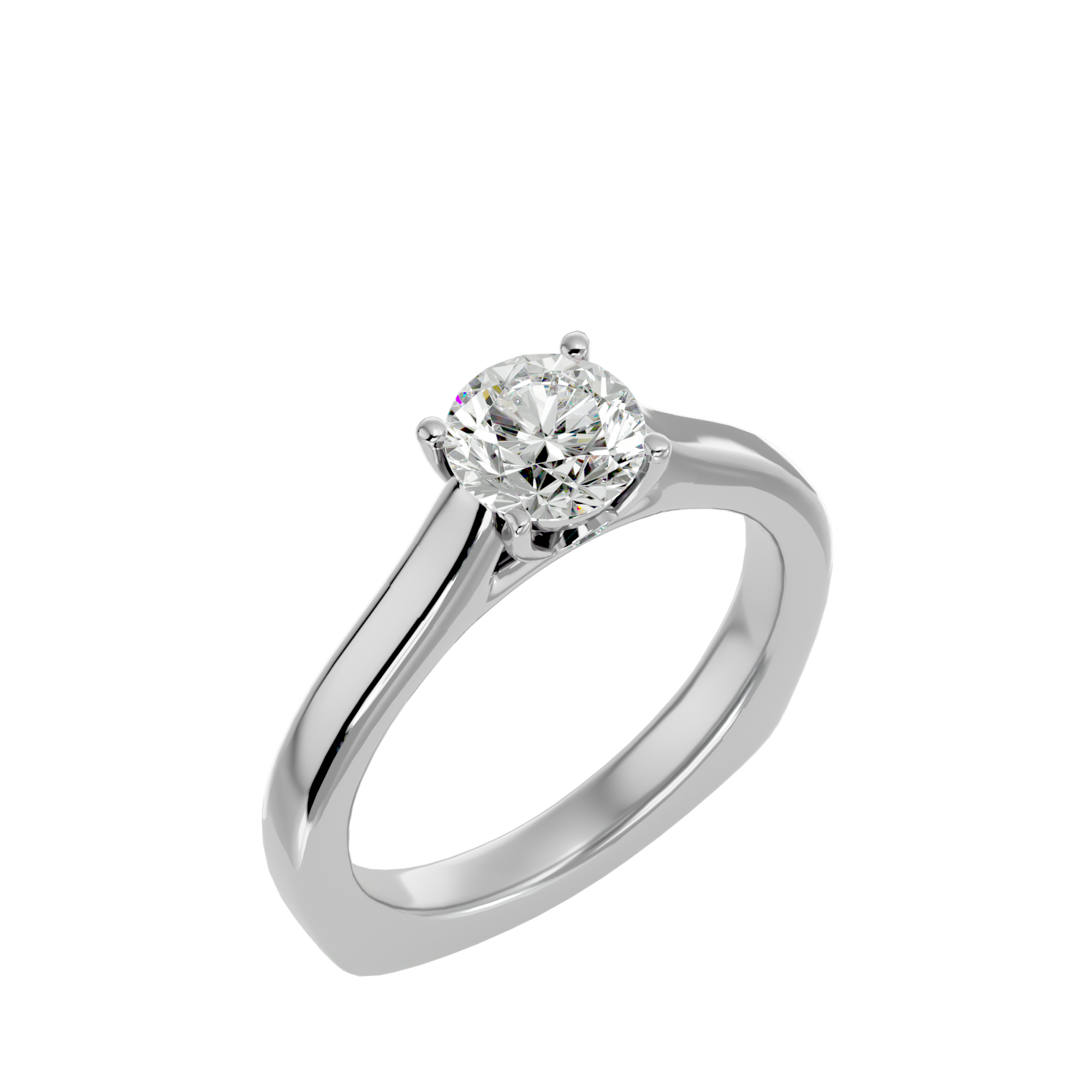 Primrose Single Solitaire Ring