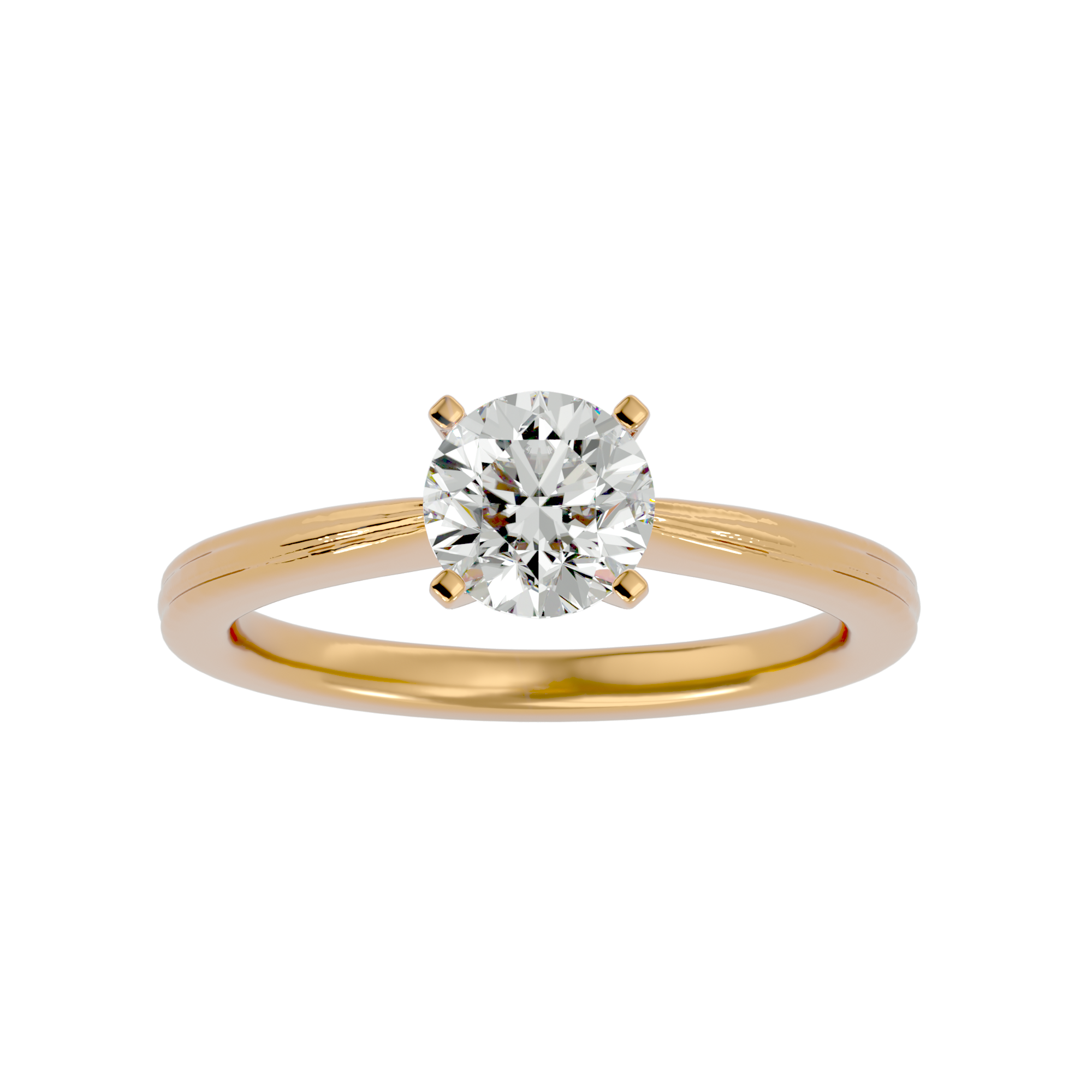 Lily Single Solitaire Ring