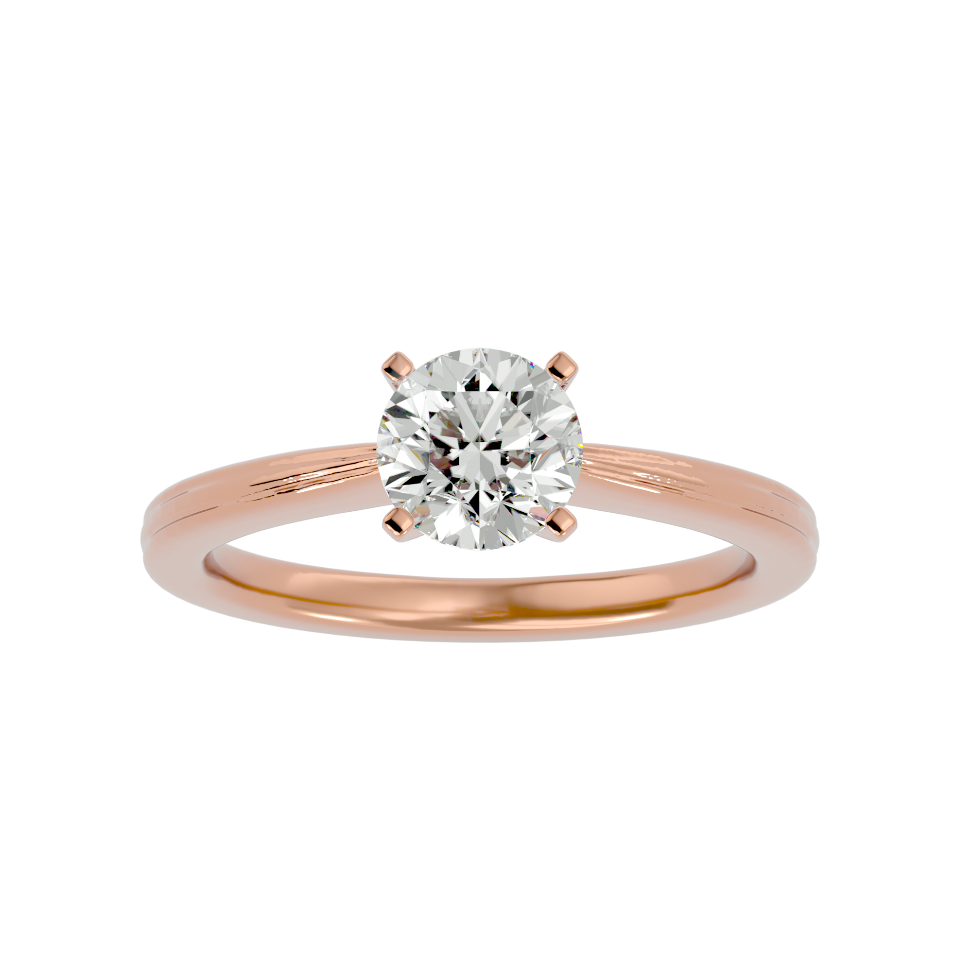 Lily Single Solitaire Ring