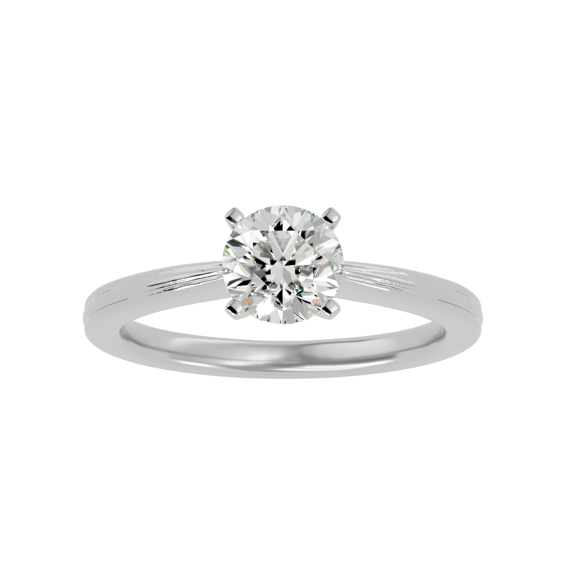 Lily Single Solitaire Ring