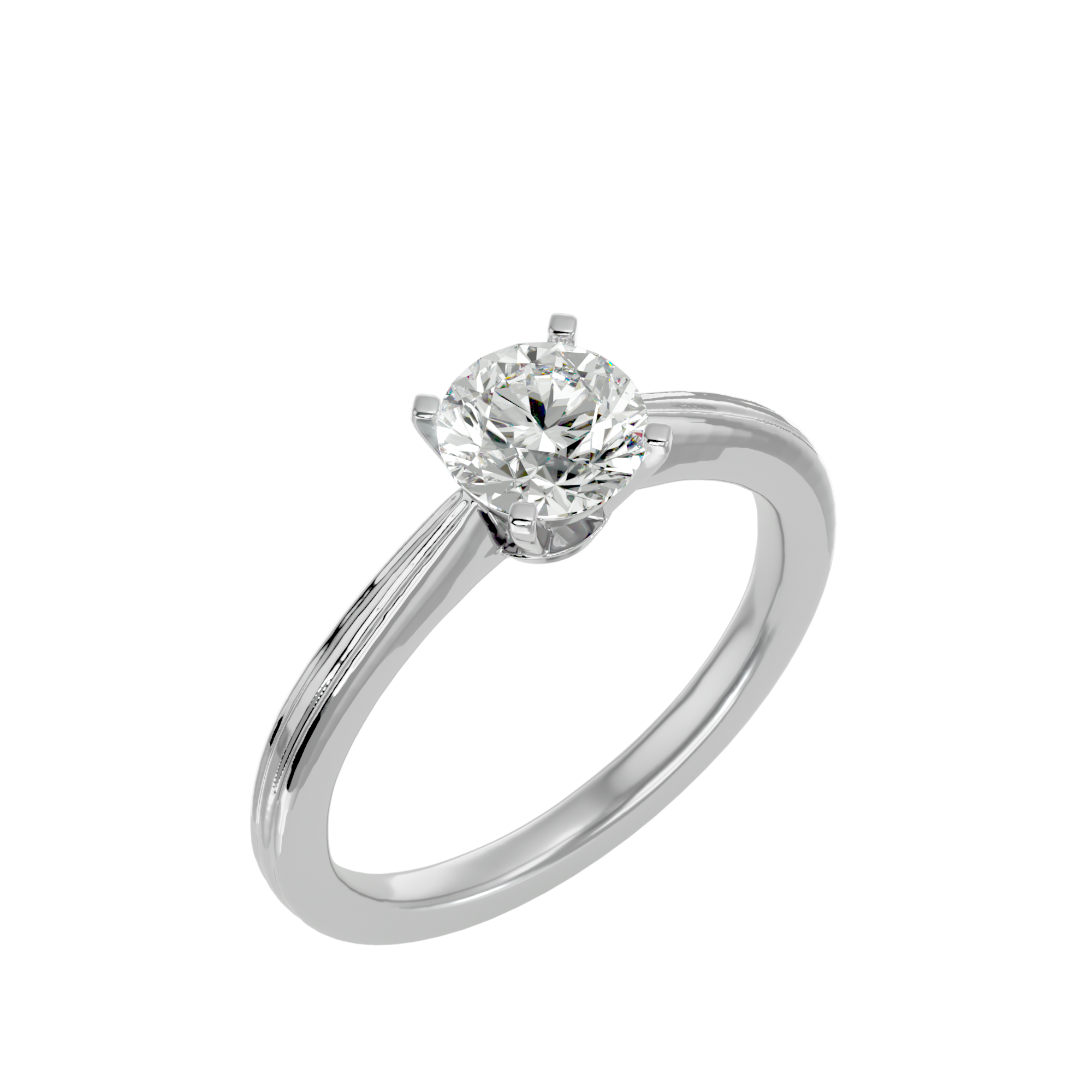 Lily Single Solitaire Ring