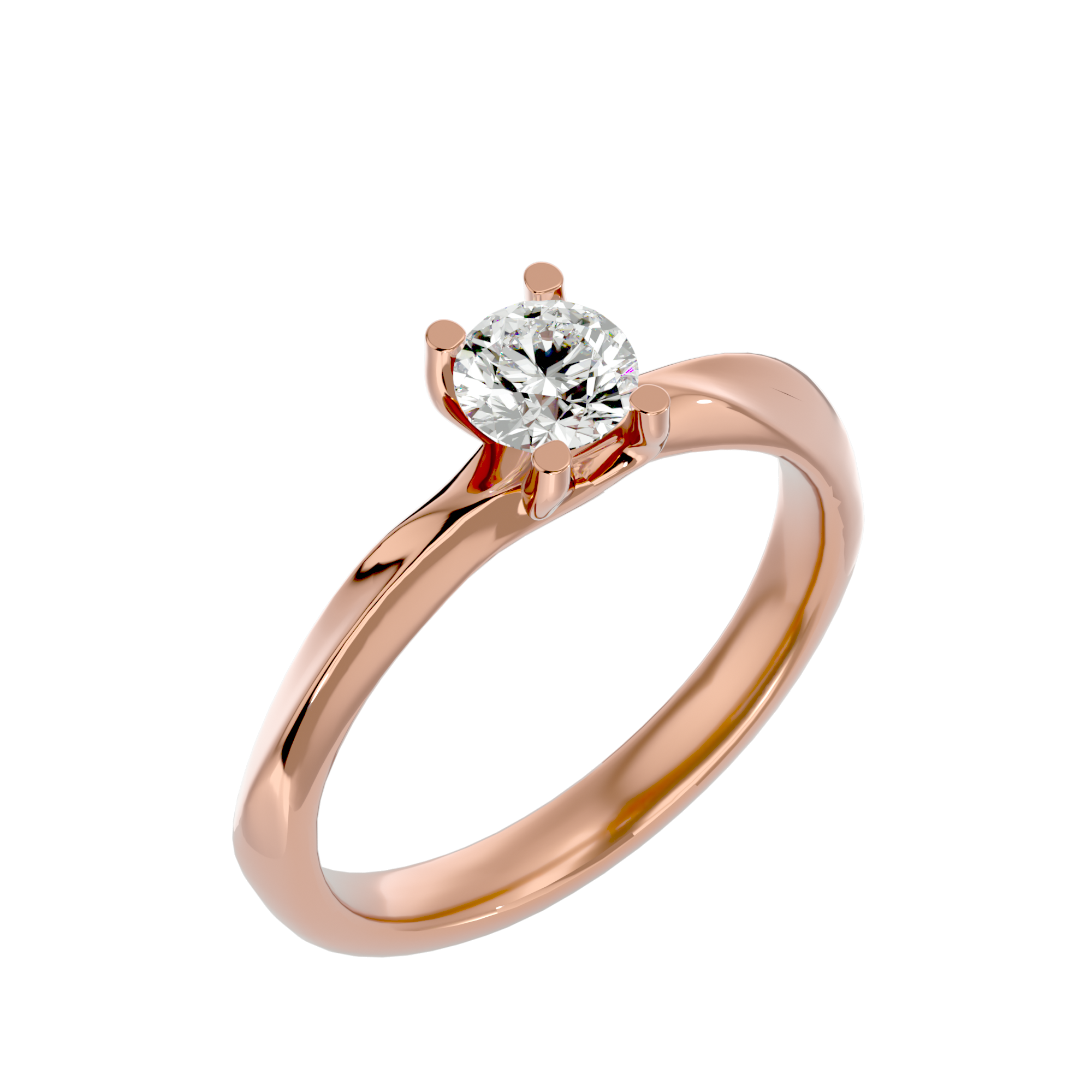 Hailey Single Solitaire Ring