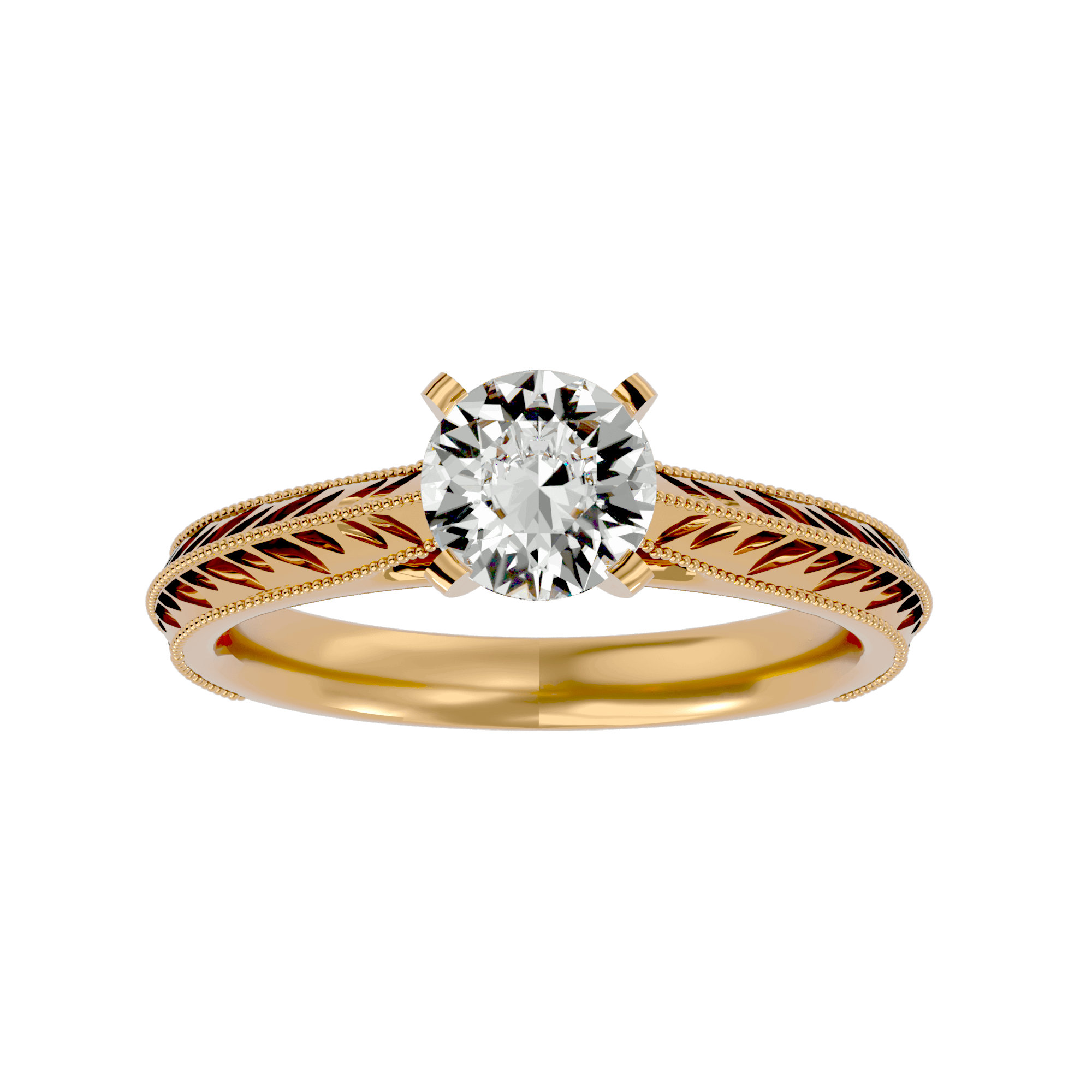 Poppy Single Solitaire Ring