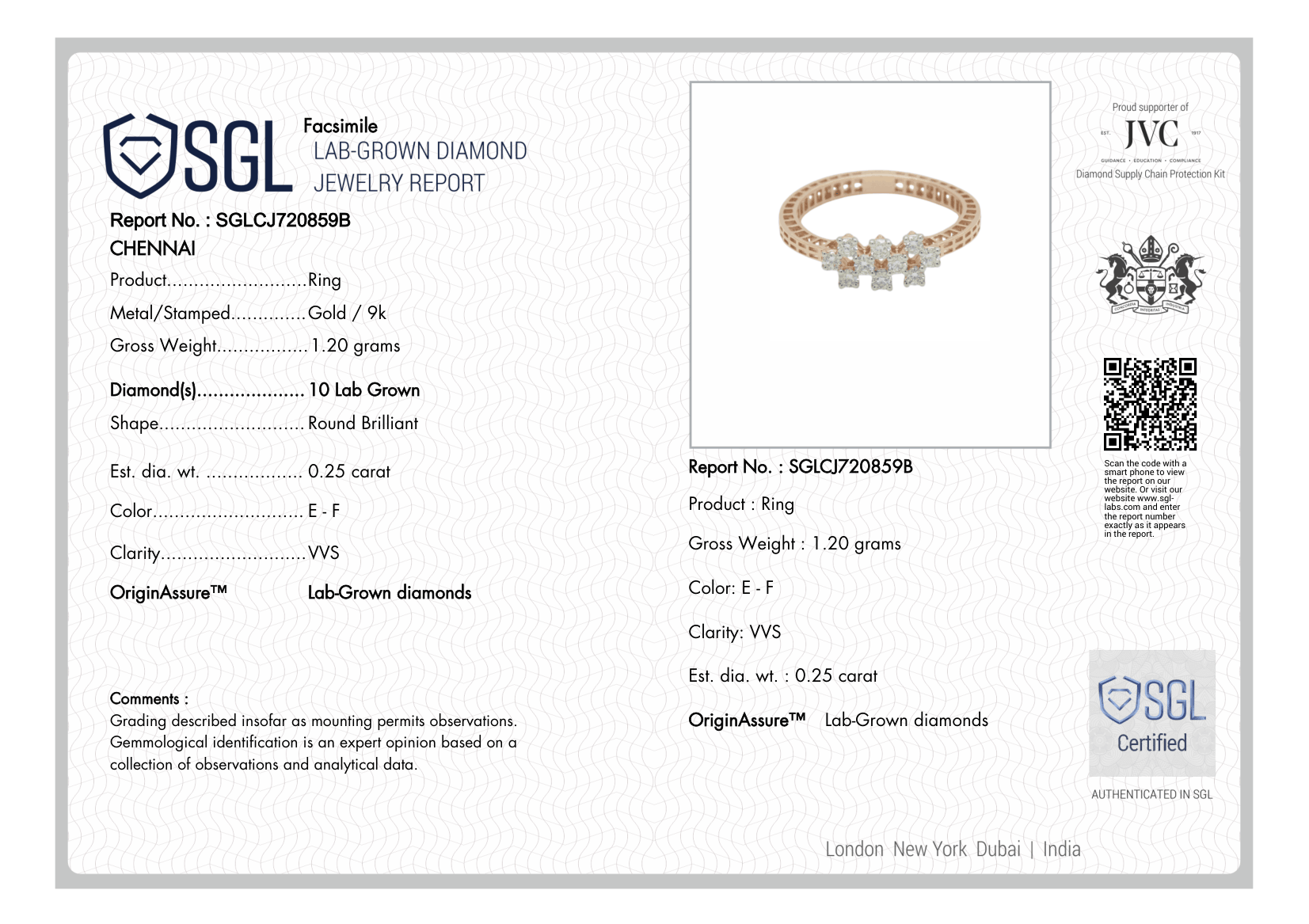 The Astra Cluster Multi-Stone Diamond Ring