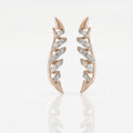 The Rose Aura Diamond Earrings