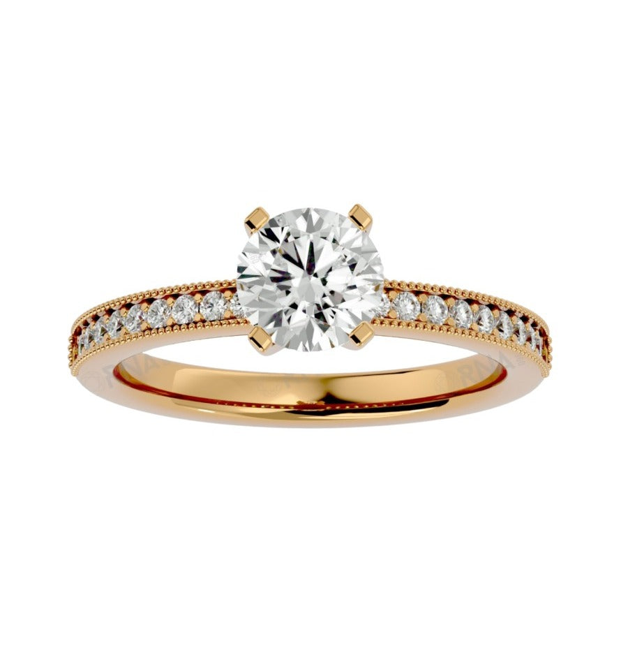 Annalee Diamond Solitaire Ring