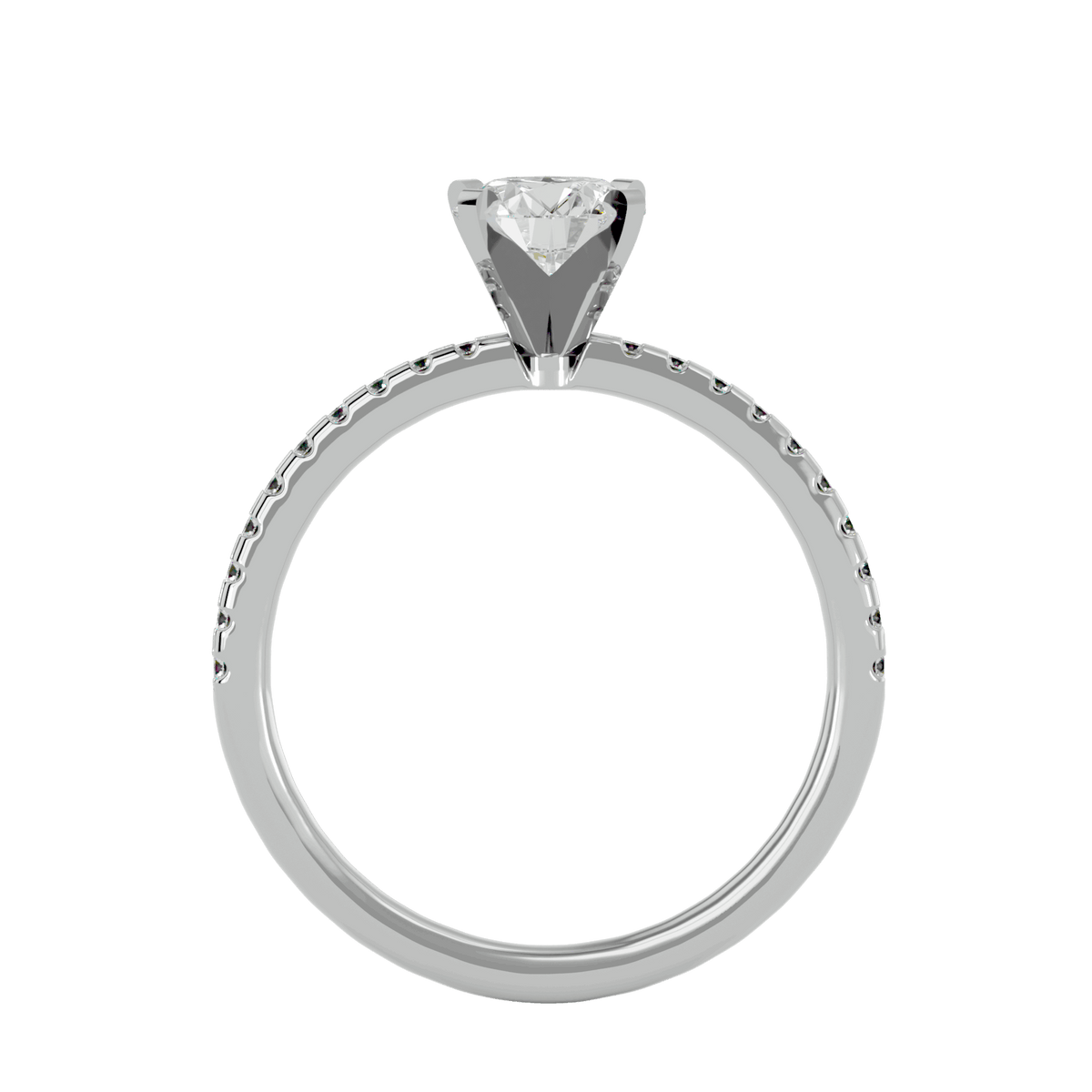 Courtney Diamond Solitaire Ring