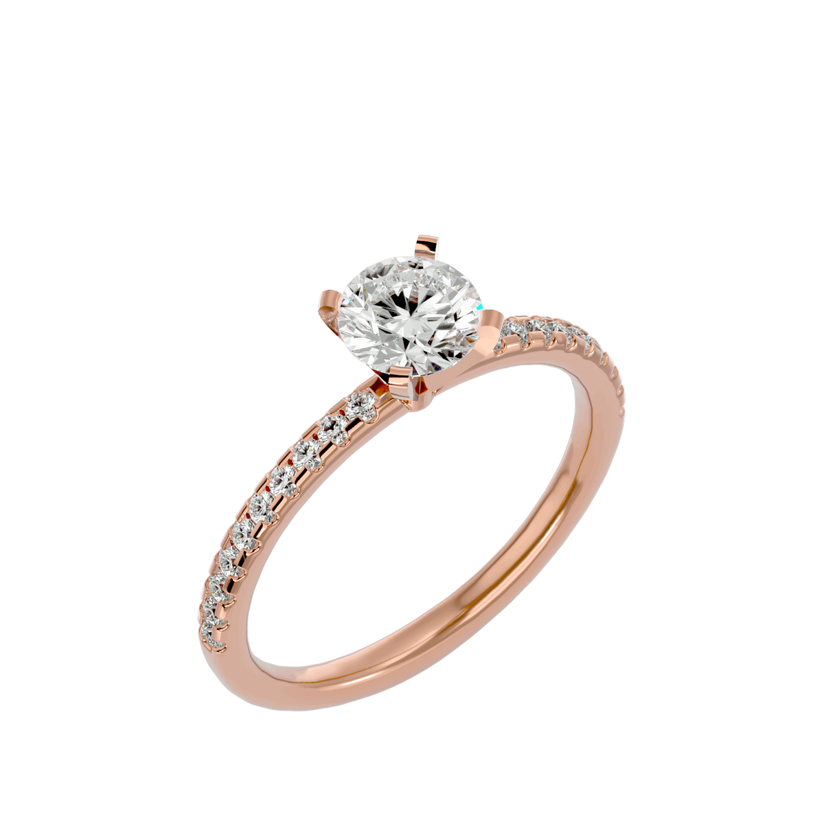 Courtney Diamond Solitaire Ring
