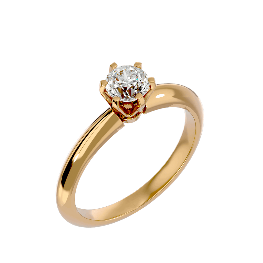 Ariel Single Solitaire Ring