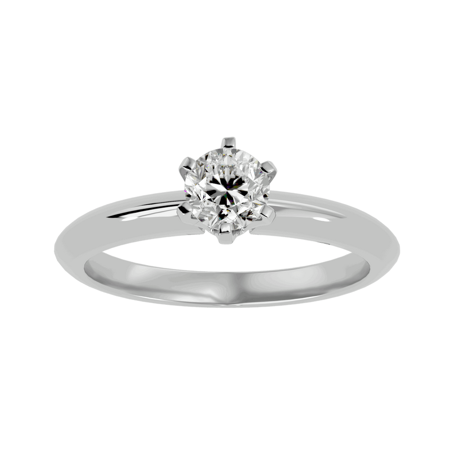 Ariel Single Solitaire Ring