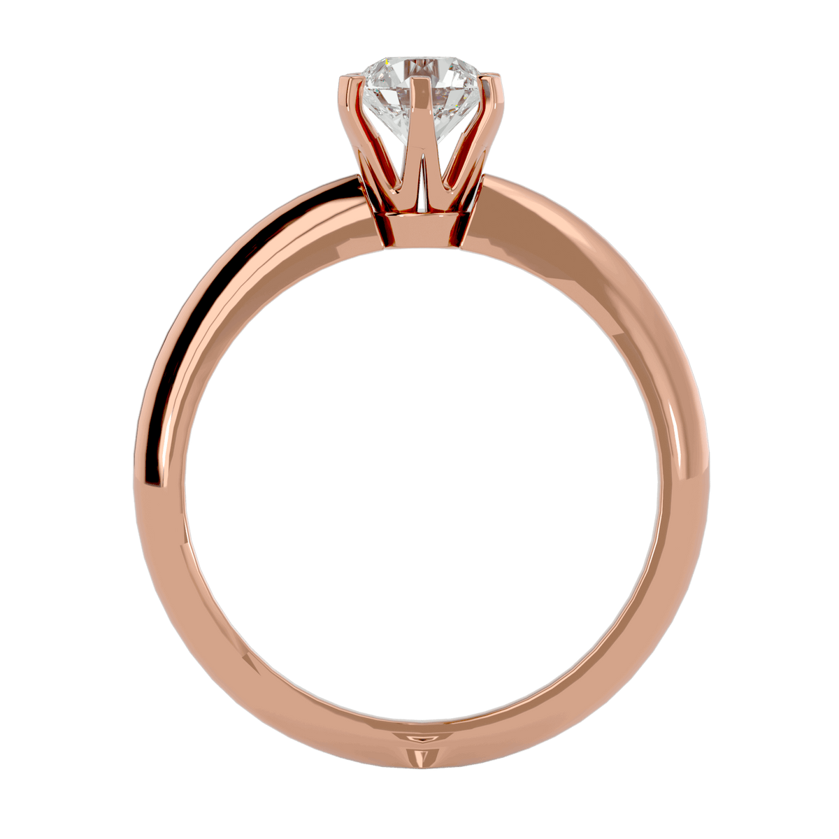 Ariel Single Solitaire Ring