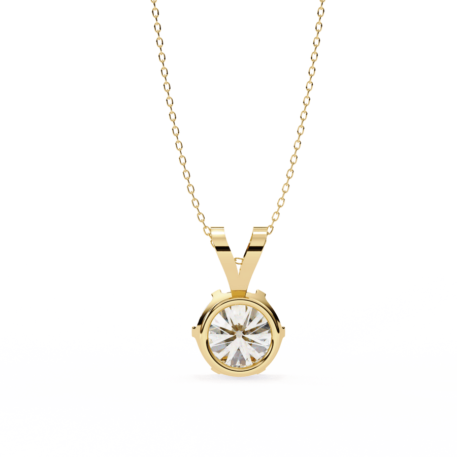 1 Carat lab grown diamond pendant – product image 1