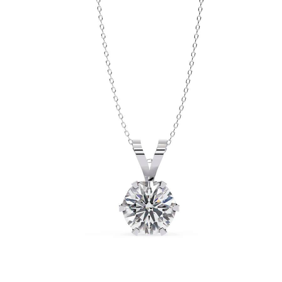 1 Carat lab grown diamond pendant – product image 3