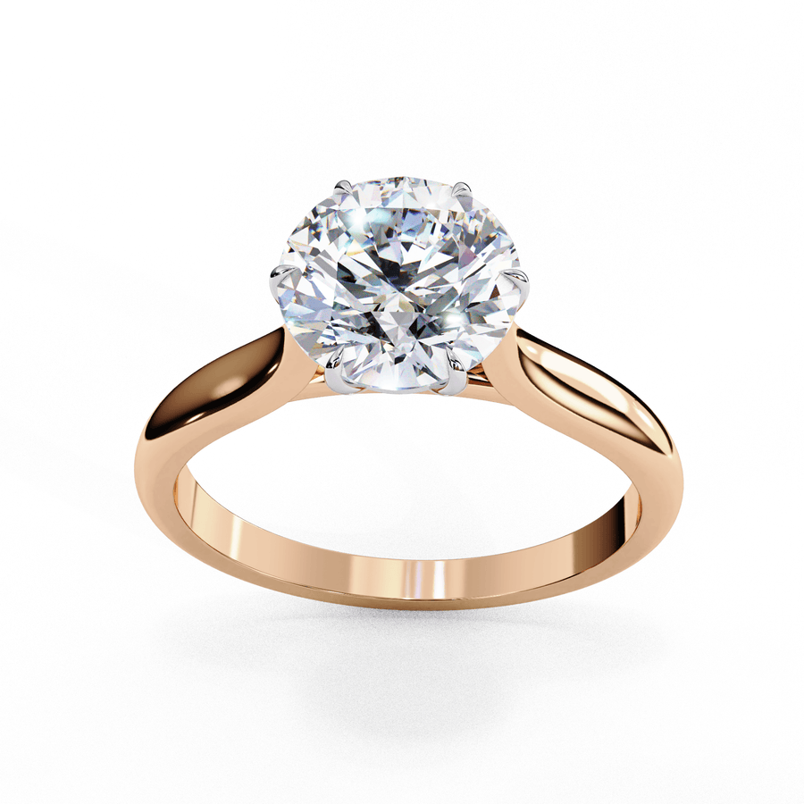 50 cents round brilliant Diamond Ring – product image 2